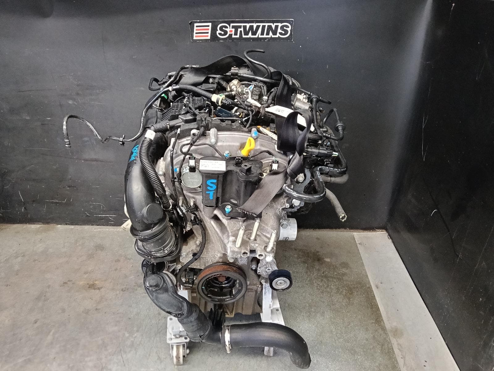 Used auto part listing image: 2022 FORD PUMA ENGINE JK, PETROL, 1.0, TURBO, C10FD0X, W/ DUAL CYLINDER BLOCK SENSOR TYPE, 03/20