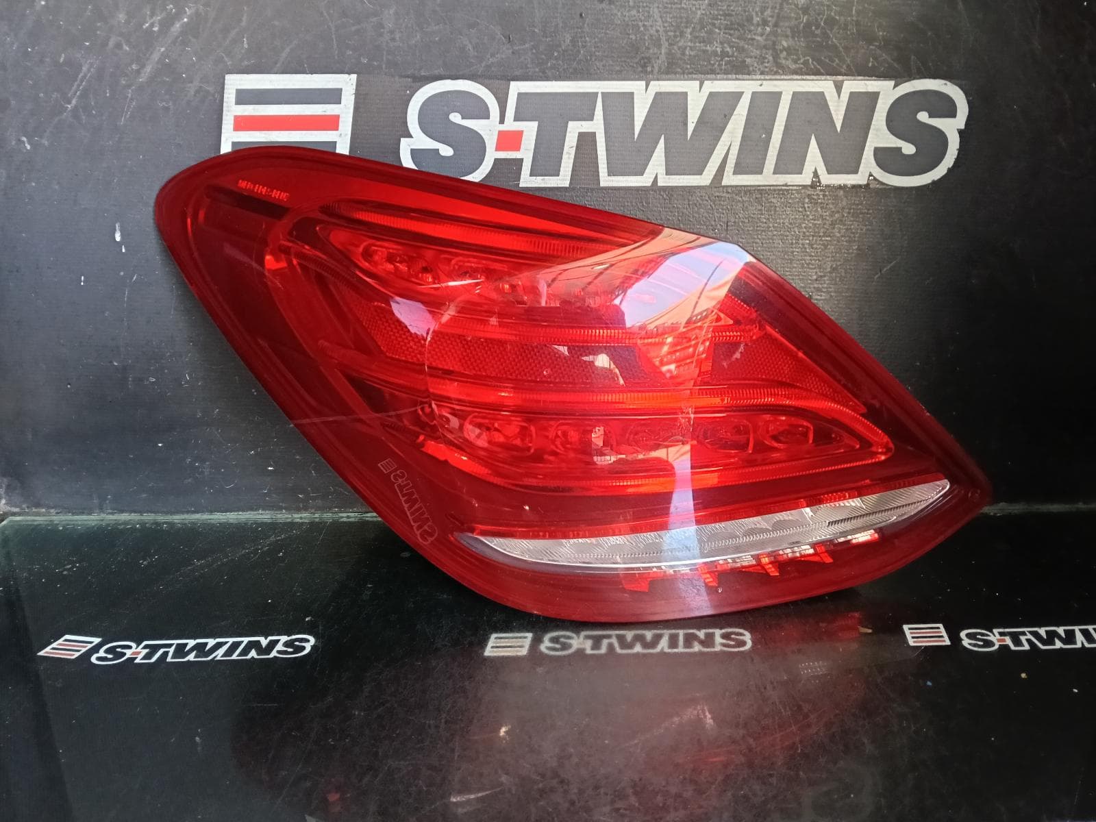 Used auto part listing image: 2017 MERCEDES C CLASS LEFT TAILLIGHT W205, SEDAN, IN BODY, LED TYPE, 06/14-07/18