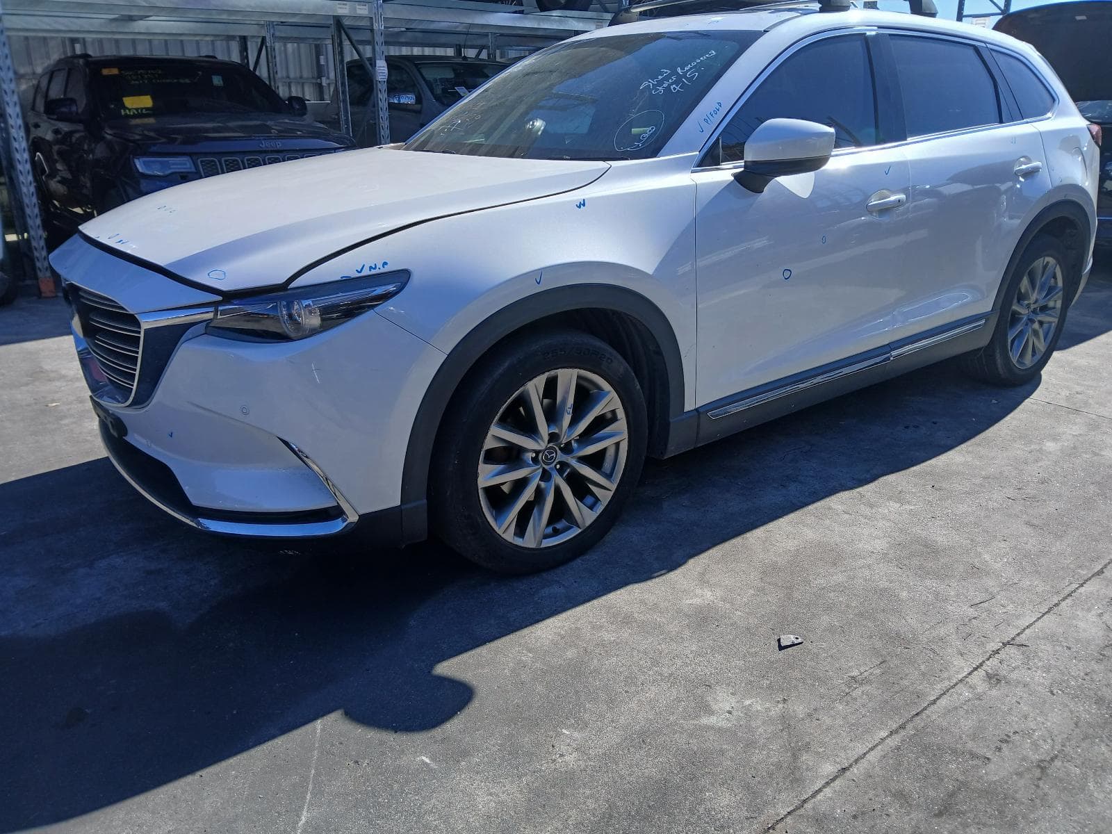 Used auto part listing image: 2018 MAZDA CX9 WIPER MOTOR TAILGATE, TC, 07/16-12/24