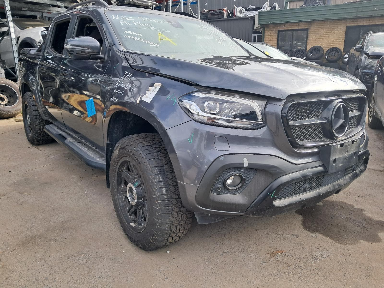 Used auto part listing image: 2019 MERCEDES X CLASS SPARE WHEEL WINCH X470, 02/18-06/20
