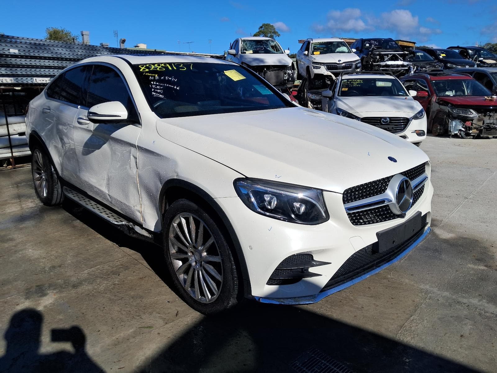 Featured wrecking vehicle: 2016 MERCEDES GLC CLASS (stock 10975)