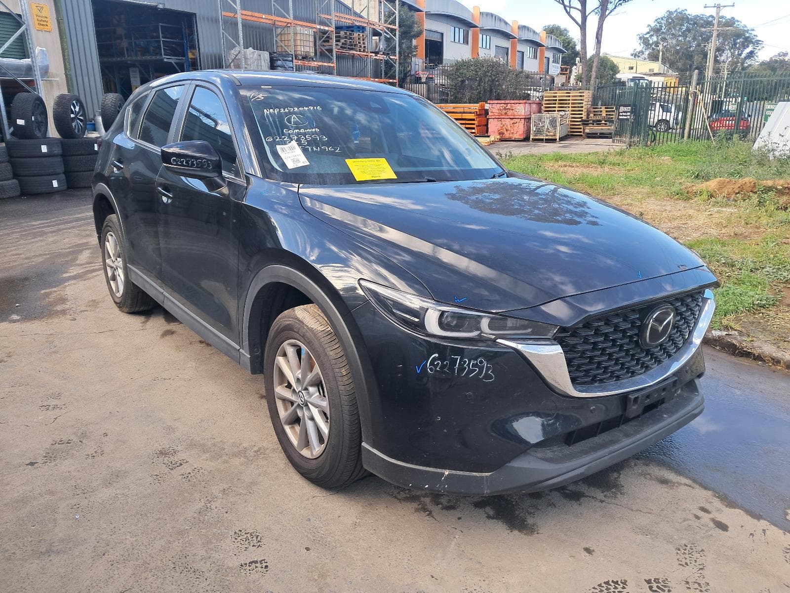 Used auto part listing image: 2025 MAZDA CX5 RIGHT AIRBAG SIDE CURTAIN, KF, 02/17-03/26