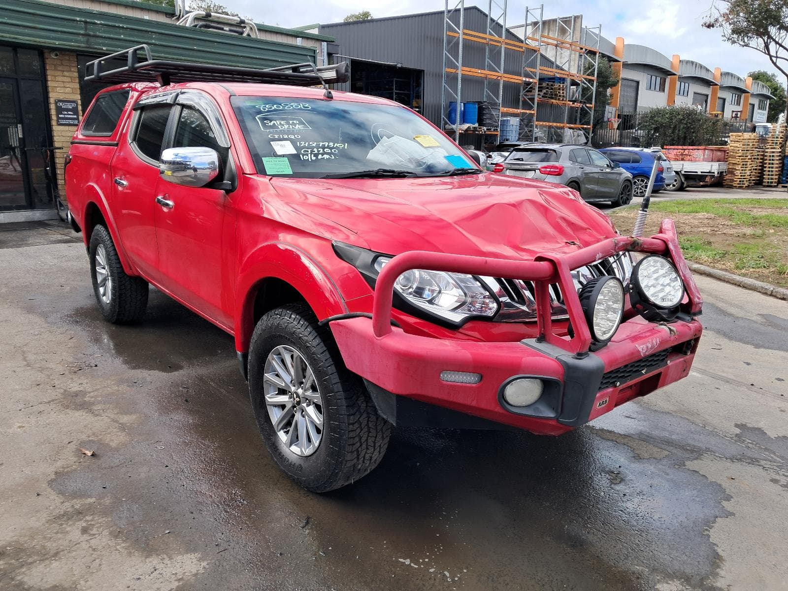 Used auto part listing image: 2016 MITSUBISHI TRITON COMBINATION SWITCH ASSY, MQ-MR, W/ FOGLAMP, NON RAIN SENSOR TYPE, 03/15-10/23