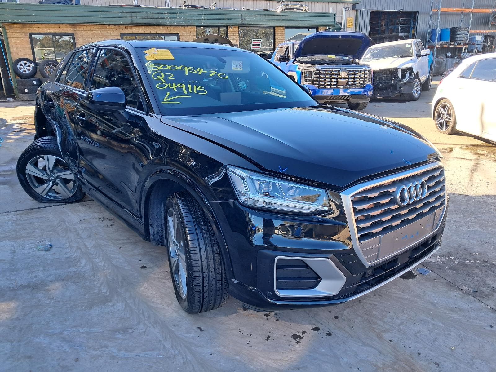 Used auto part listing image: 2017 AUDI Q2 STEERING WHEEL GA, 10/16