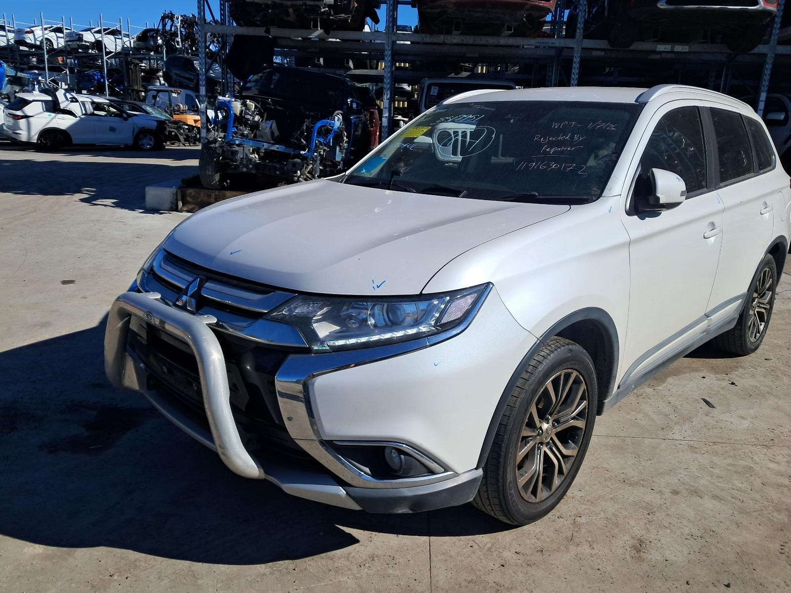 Used auto part listing image: 2016 MITSUBISHI OUTLANDER WIPER MOTOR TAILGATE, ZJ-ZL, 10/12-07/21