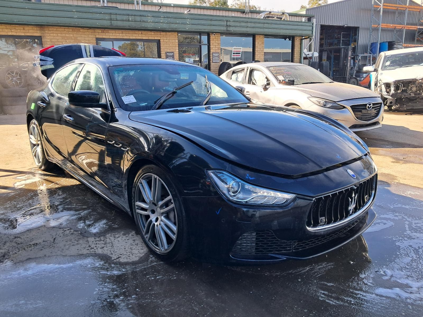 Used auto part listing image: 2015 MASERATI GHIBLI HEATER AC CONTROLS M157, 05/14-12/23