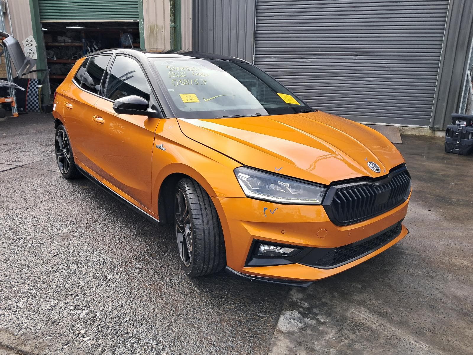Used auto part listing image: 2022 SKODA FABIA STEERING BOX RACK PJ, 03/22