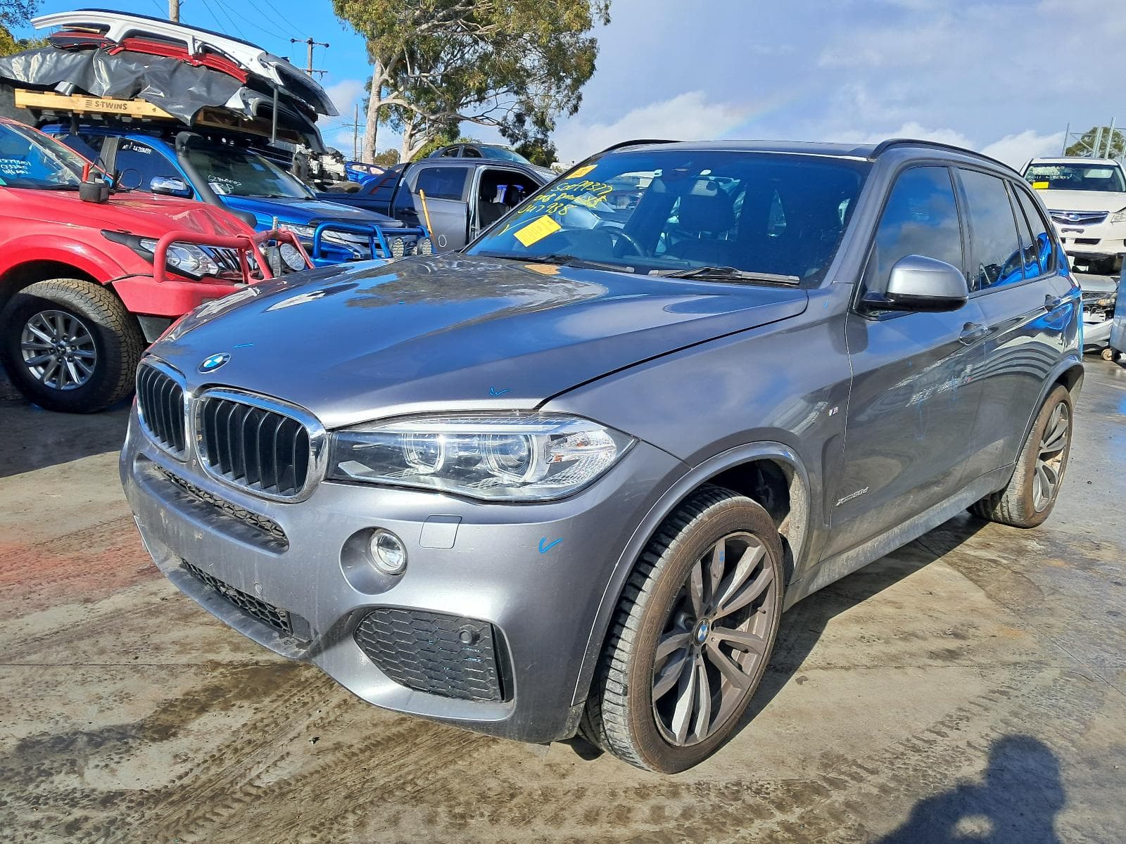 Used auto part listing image: 2014 BMW X5 STEERING COLUMN F15, ELECTRIC ADJUST TYPE, 09/13-07/18