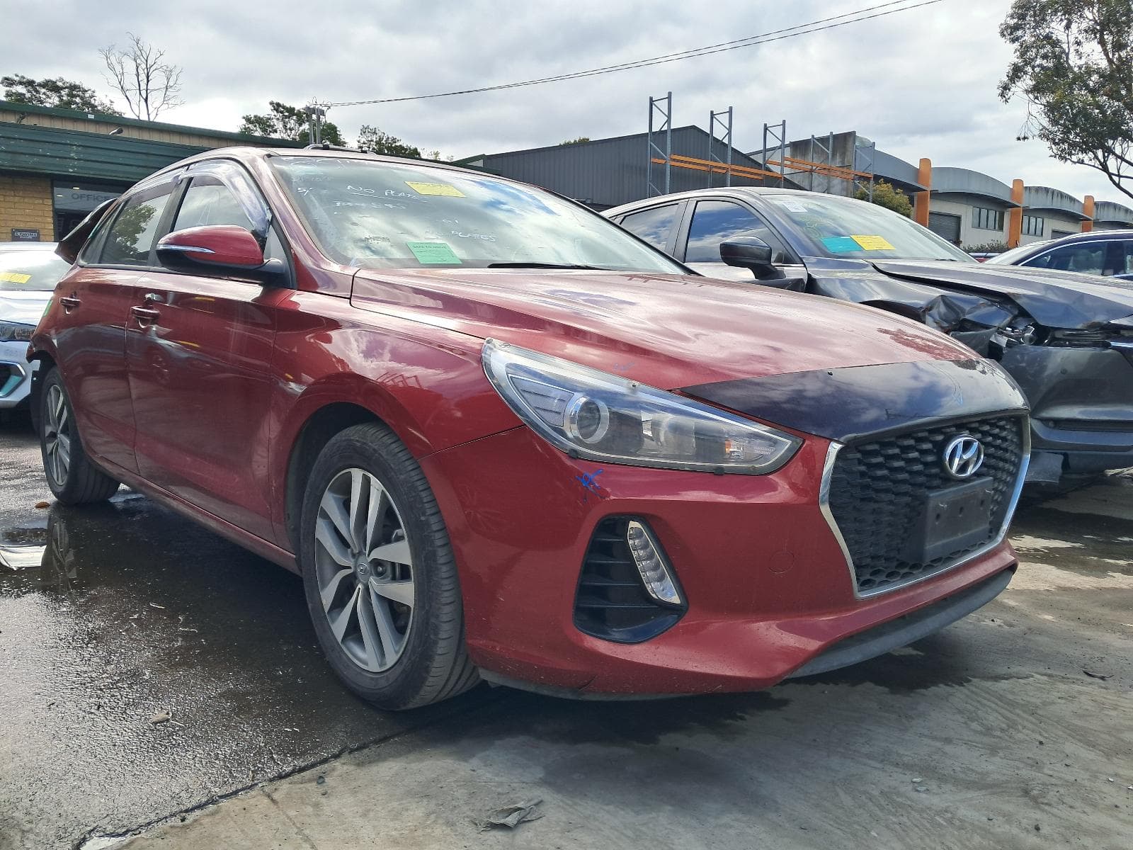 Used auto part listing image: 2019 HYUNDAI I30 DOOR TRIM RH REAR, PD, HATCH (S.KOREA VIN KMHH), 03/17-12/23