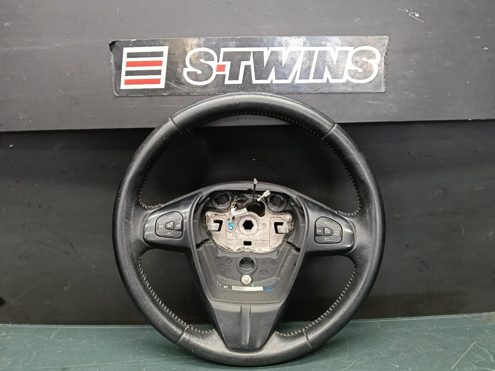 Used auto part listing image: 2020 MAZDA BT50 STEERING WHEEL LEATHER, UP-UR, 10/11-06/20