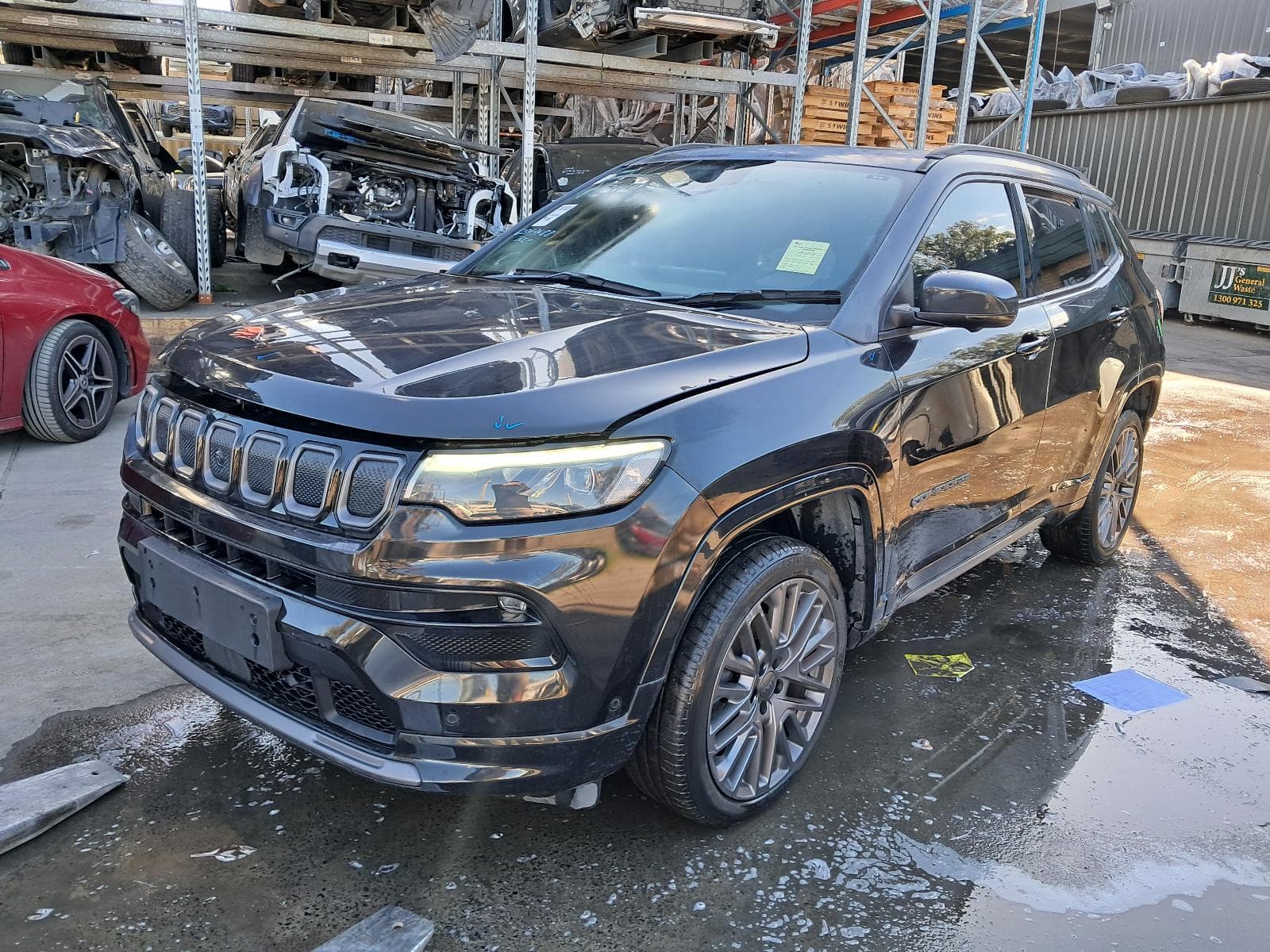 Used auto part listing image: 2021 JEEP COMPASS DOOR BOOT GATE LOCK M6, LEFT REAR DOOR LOCK, 10/17