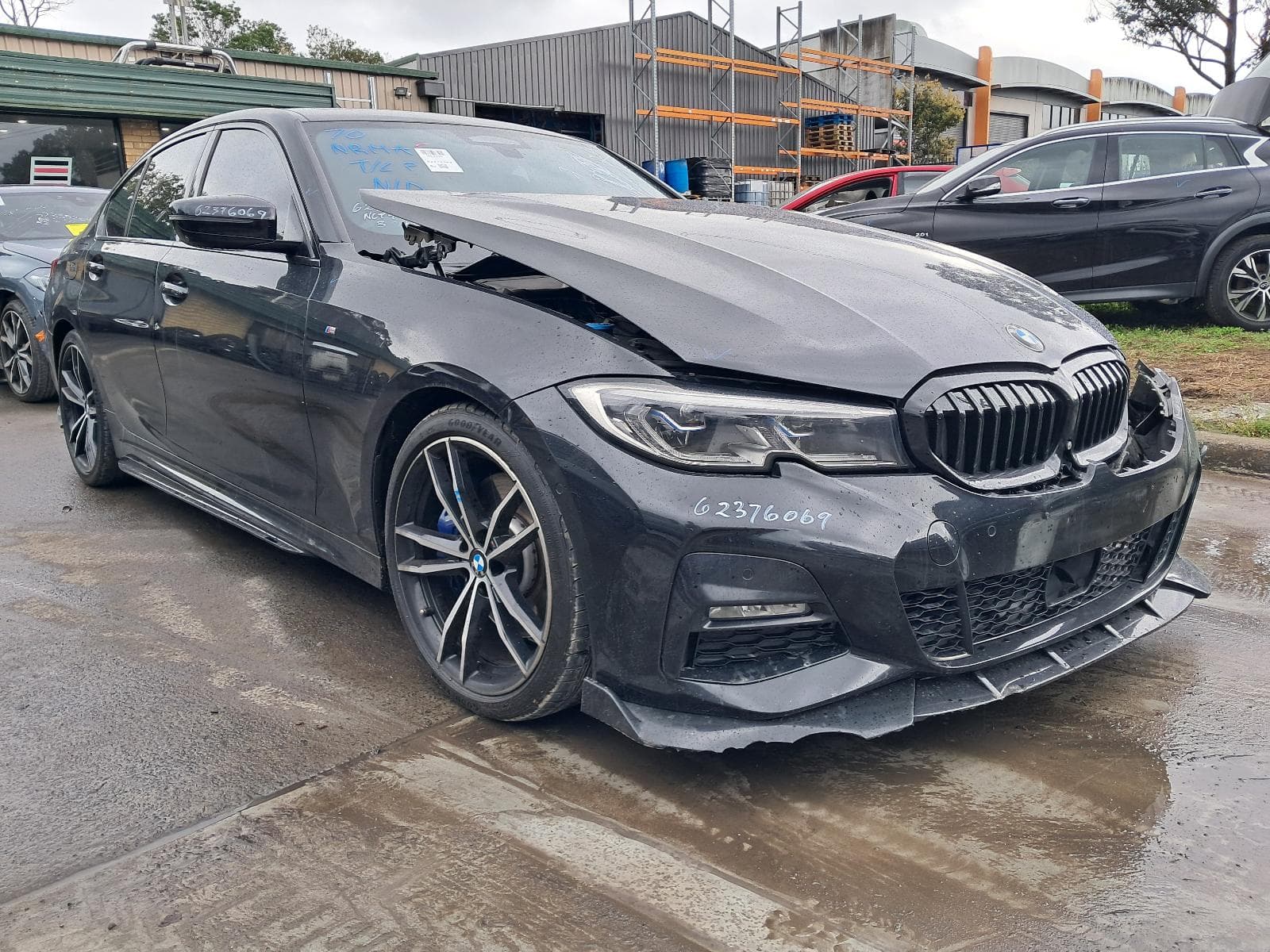 Used auto part listing image: 2019 BMW 3 SERIES PWR DR WIND SWITCH LH REAR, BLACK, G20/G21, SEDAN/WAGON, 10/18