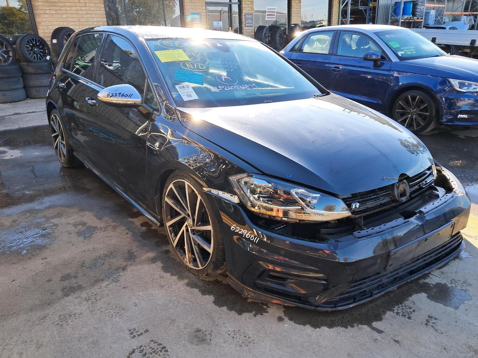 Used auto part listing image: 2018 VOLKSWAGEN GOLF LEFT FRONT DOOR WINDOW GEN 7, 5DR HATCH/WAGON, 11/12-08/20