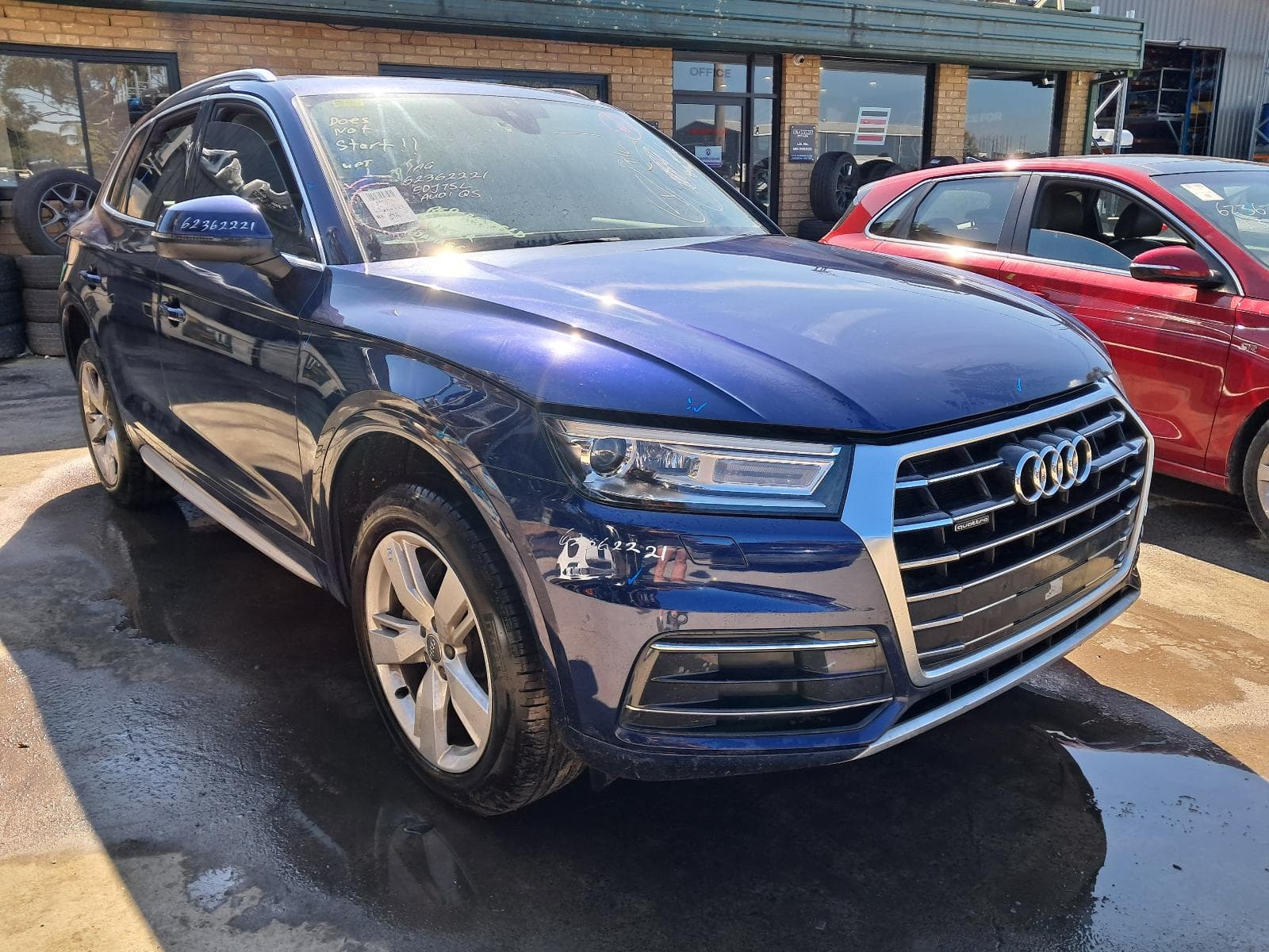 Used auto part listing image: 2019 AUDI Q5 WHEEL MAG FY, FACTORY, 19X8IN, 5 SPOKE, 02/17-08/20