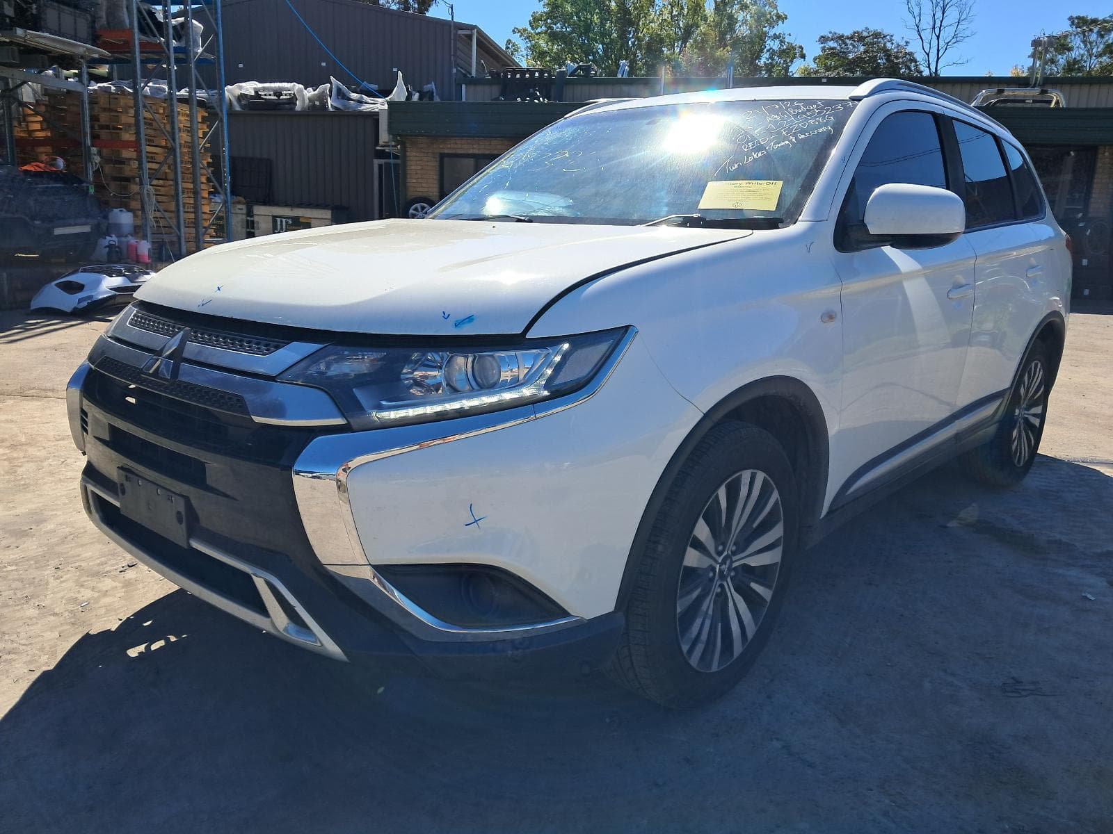 Used auto part listing image: 2018 MITSUBISHI OUTLANDER LEFT REAR TRAILING ARM LOWER CONTROL ARM-FRONT, ZJ-ZL, 10/12-07/21