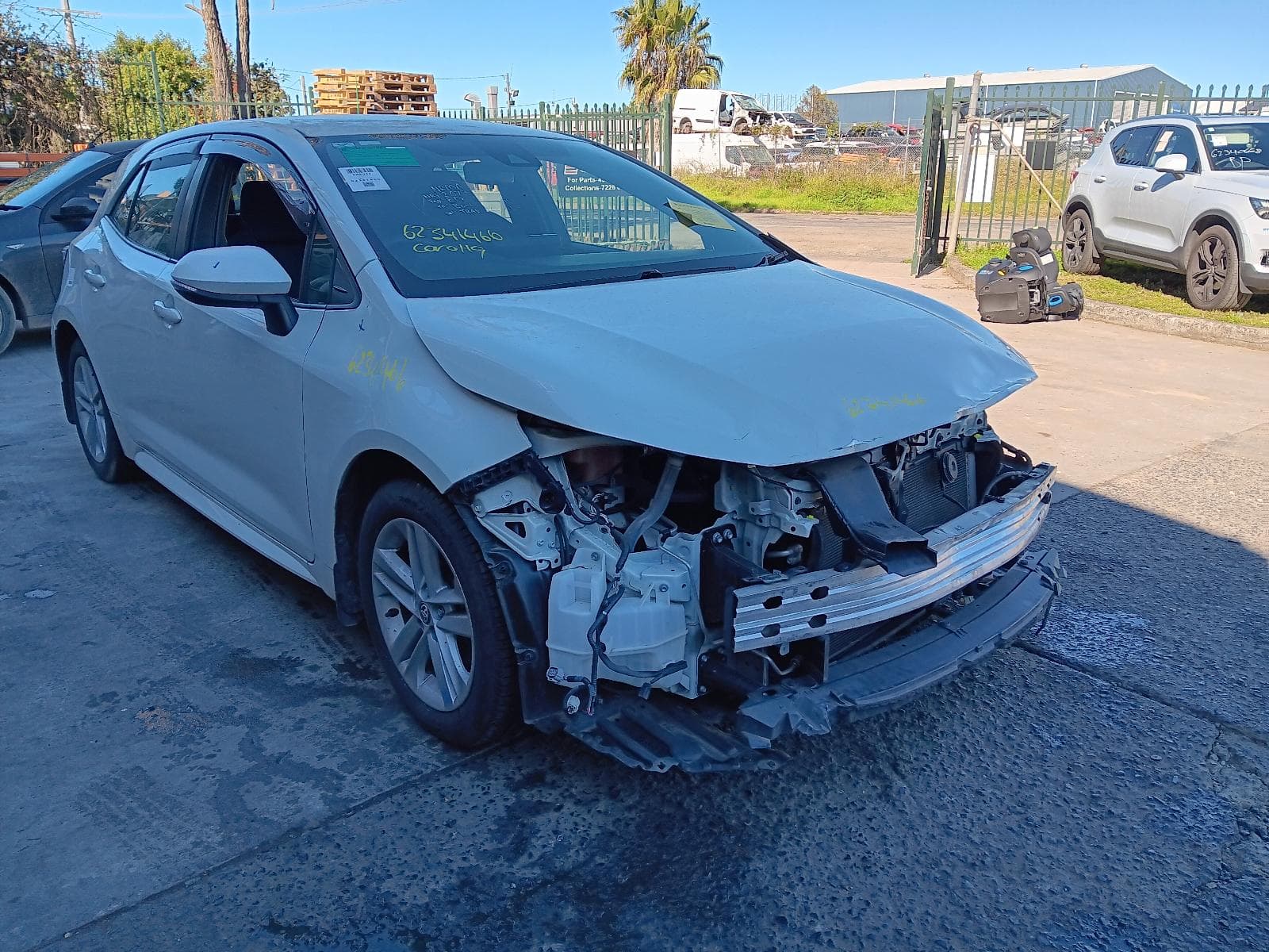Used auto part listing image: 2018 TOYOTA COROLLA PWR DR WIND SWITCH E210, LH FRONT, ASCENT SPORT, 07/18