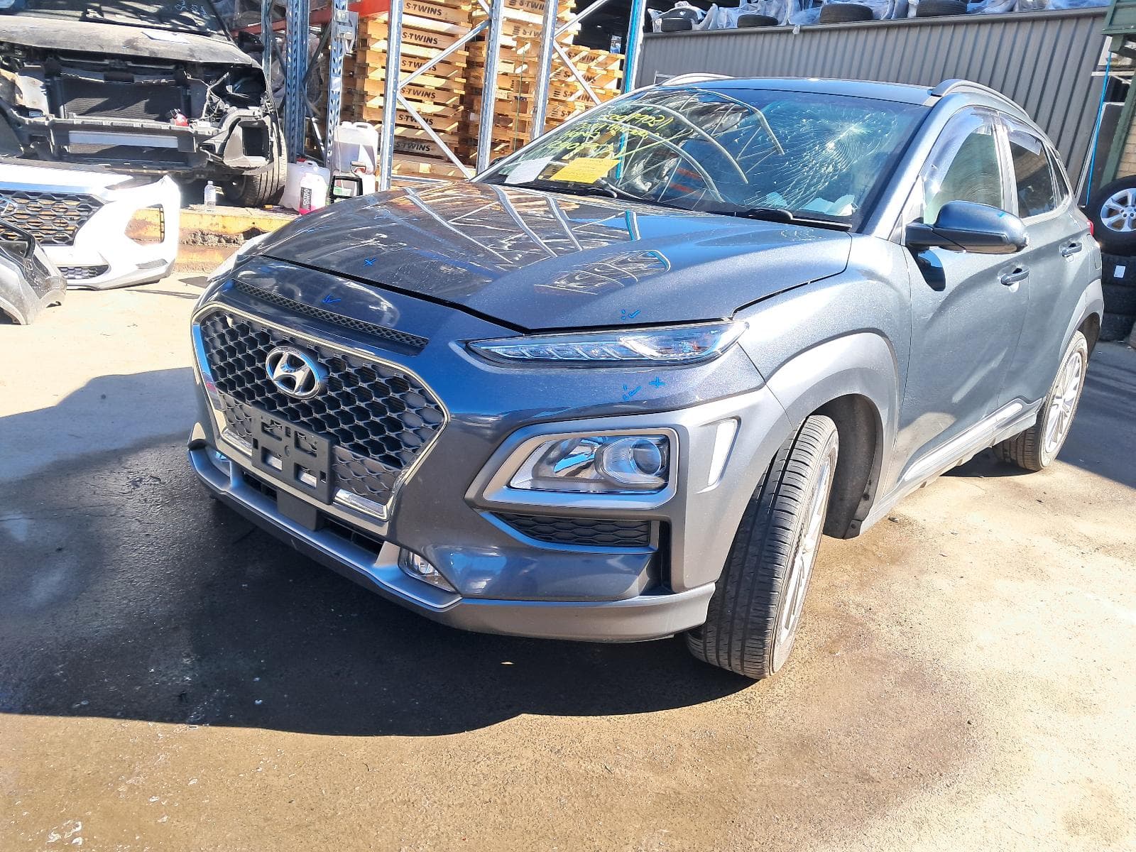 Featured wrecking vehicle: 2017 HYUNDAI KONA (stock 11367)