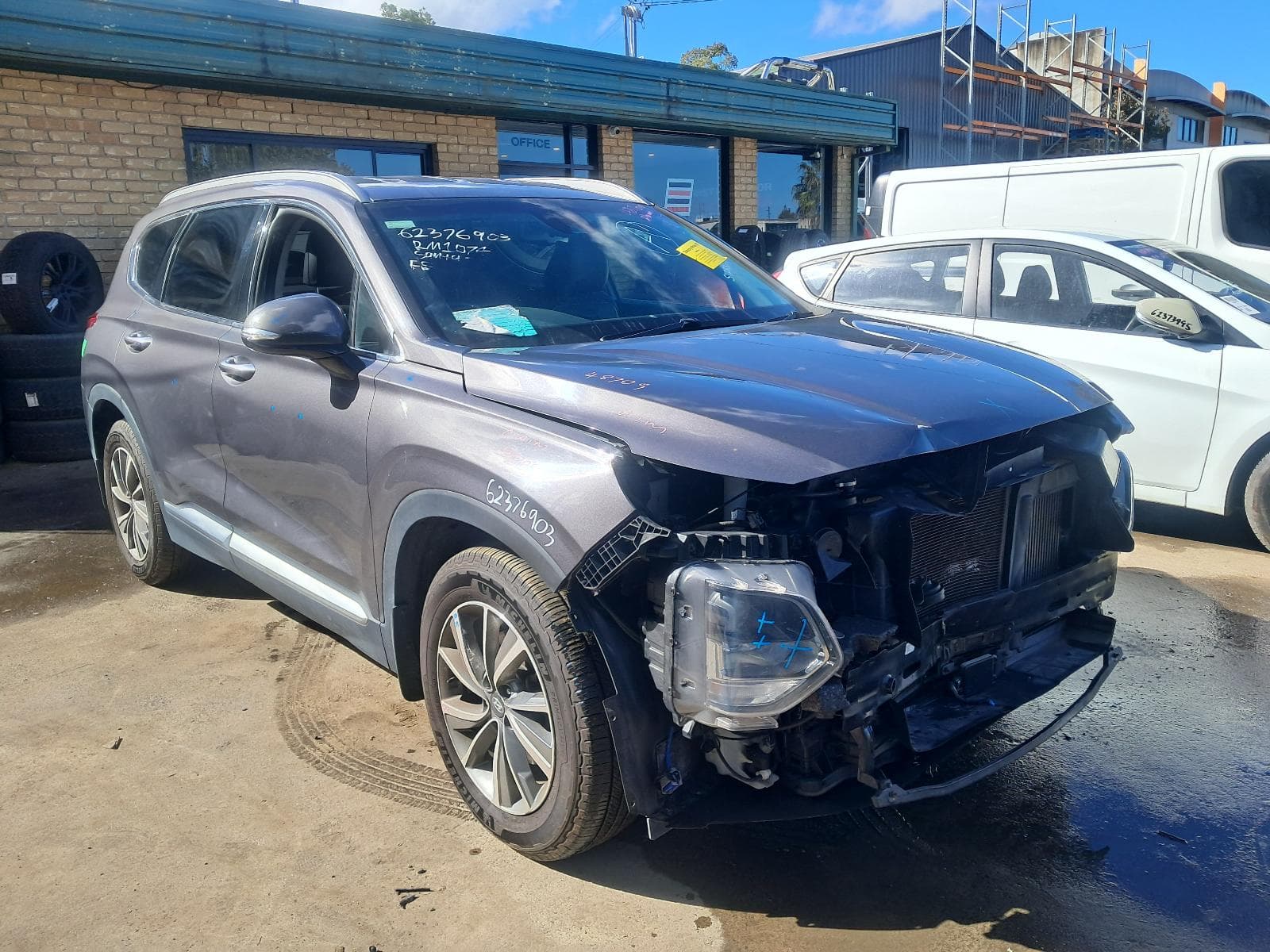 Featured wrecking vehicle: 2019 HYUNDAI SANTA FE (stock SPN1130)