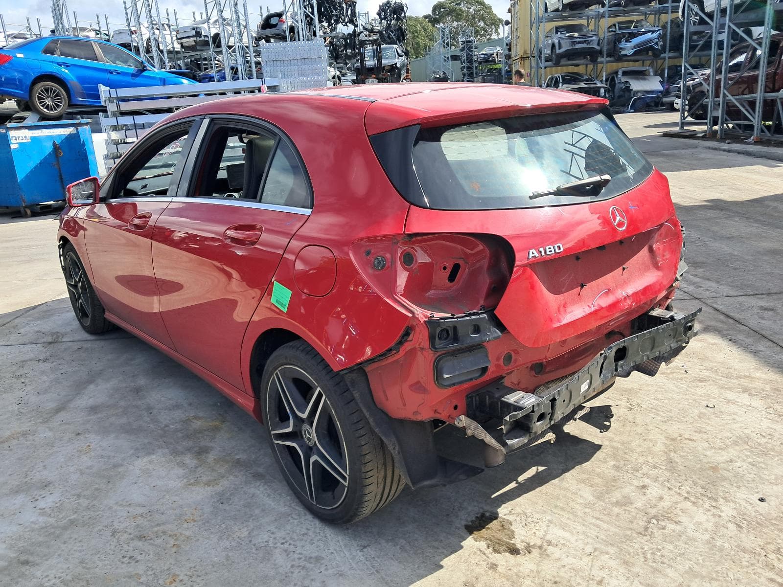2015 MERCEDES A CLASS 5