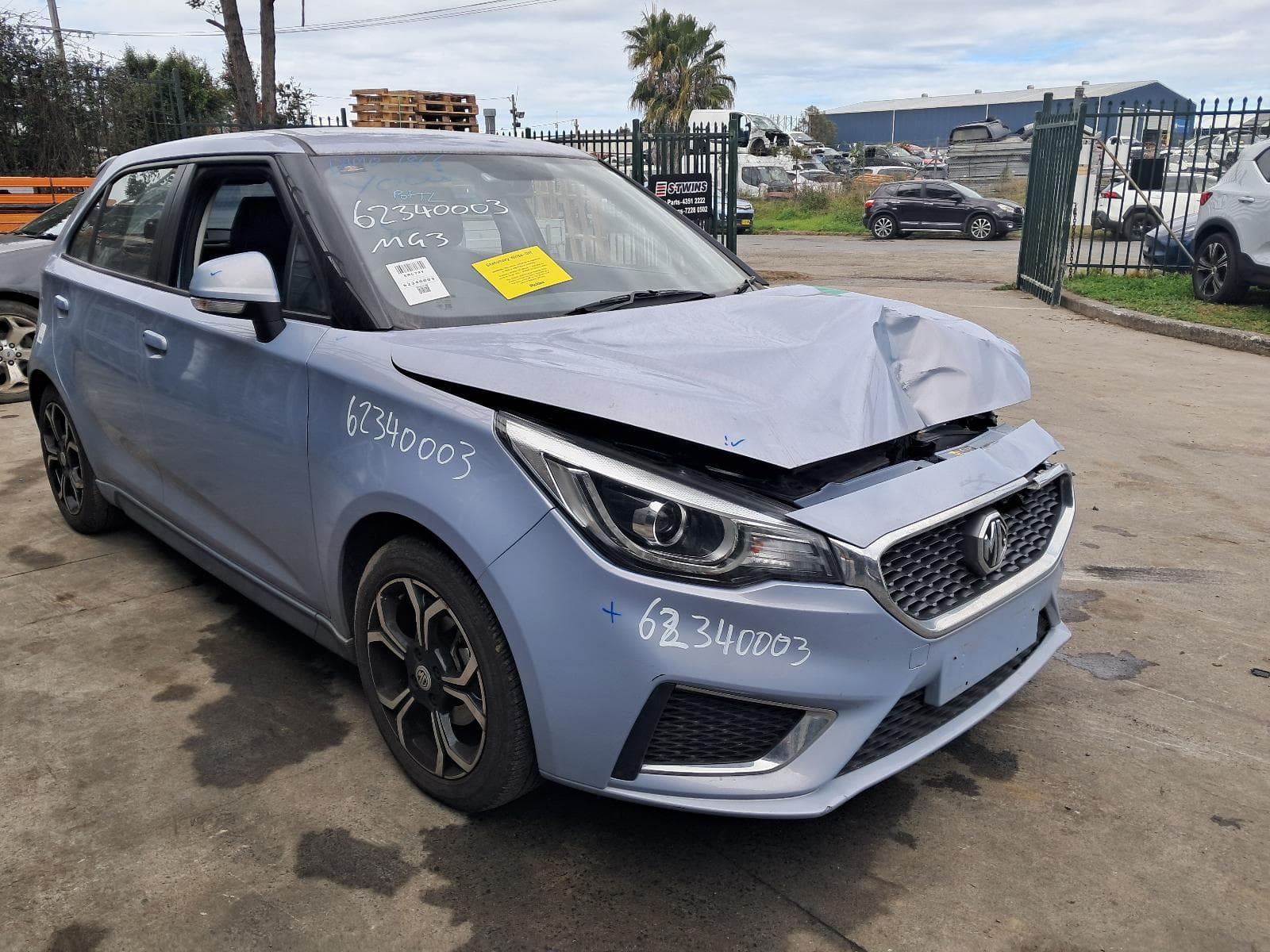 Featured wrecking vehicle: 2021 MG MG3 (stock 11169)