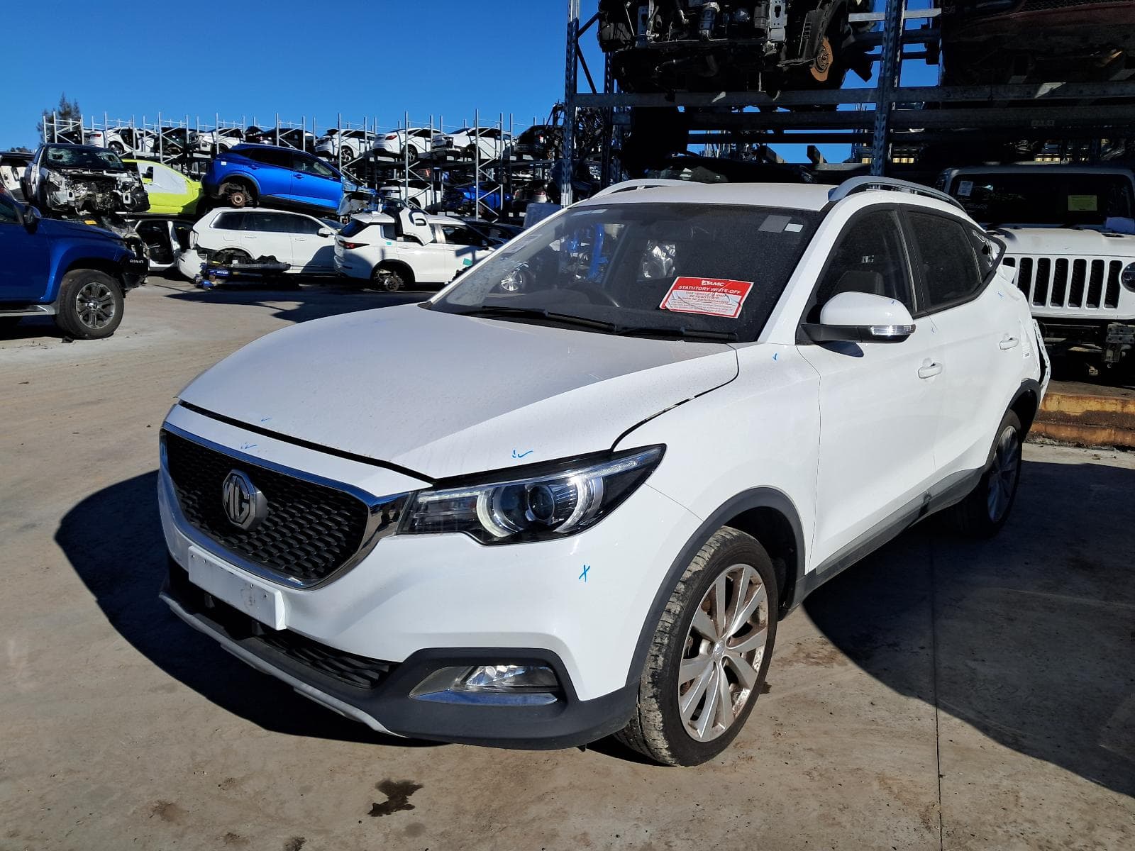 Featured wrecking vehicle: 2023 MG ZS (stock 11204)