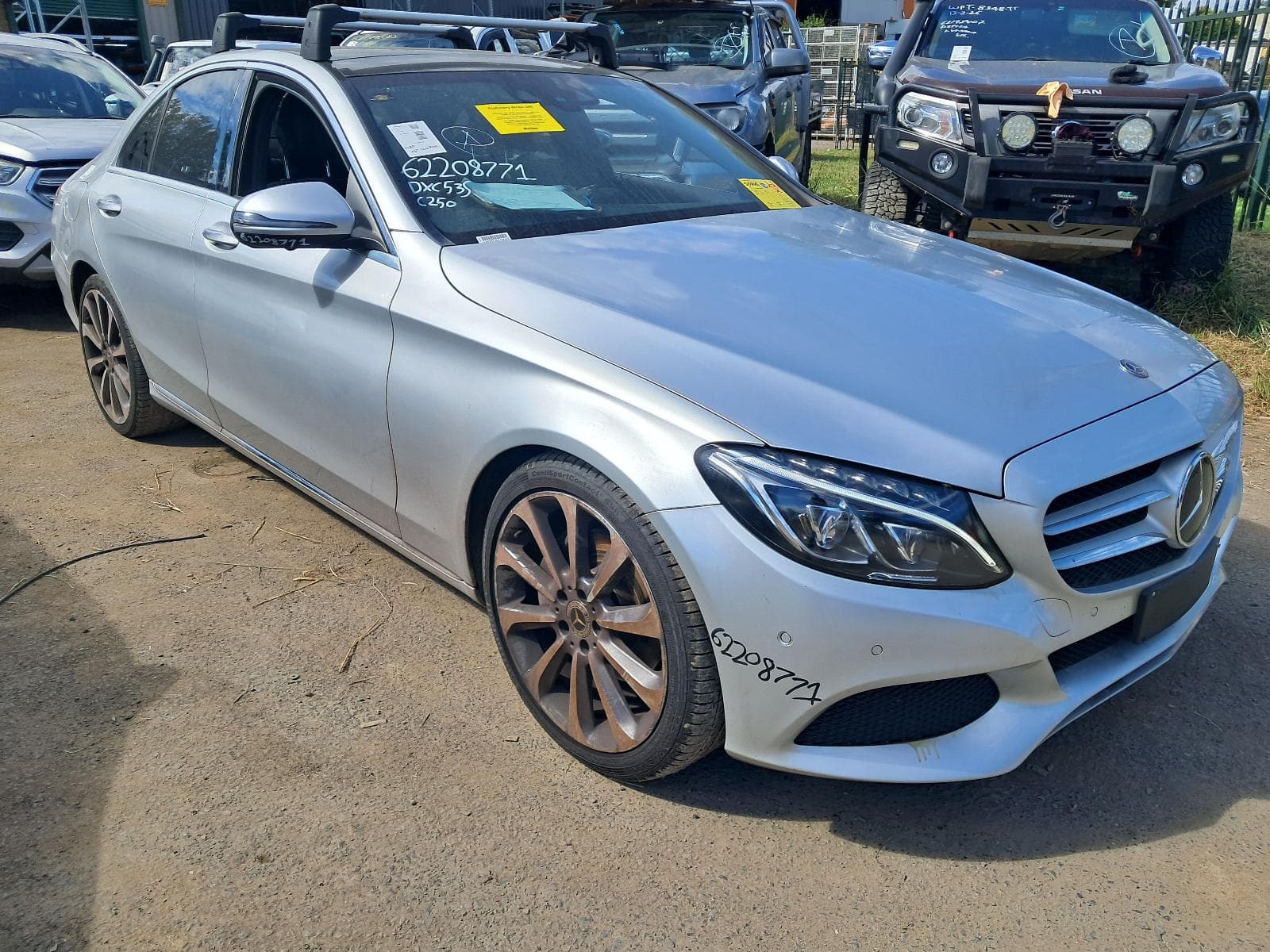 Used auto part listing image: 2017 MERCEDES C CLASS ELECT PARK SWITCH, W205, 06/14-09/21