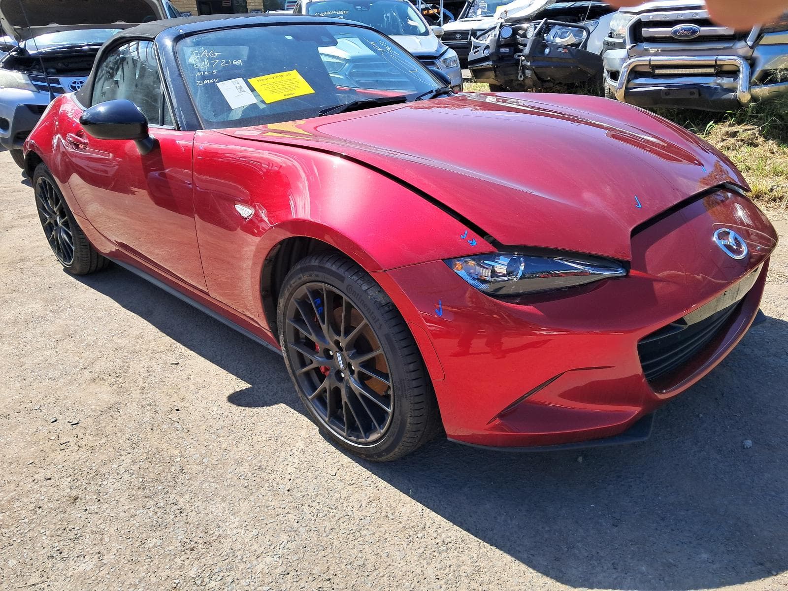 Used auto part listing image: 2021 MAZDA MX5 LEFT DRIVESHAFT ND, 08/15
