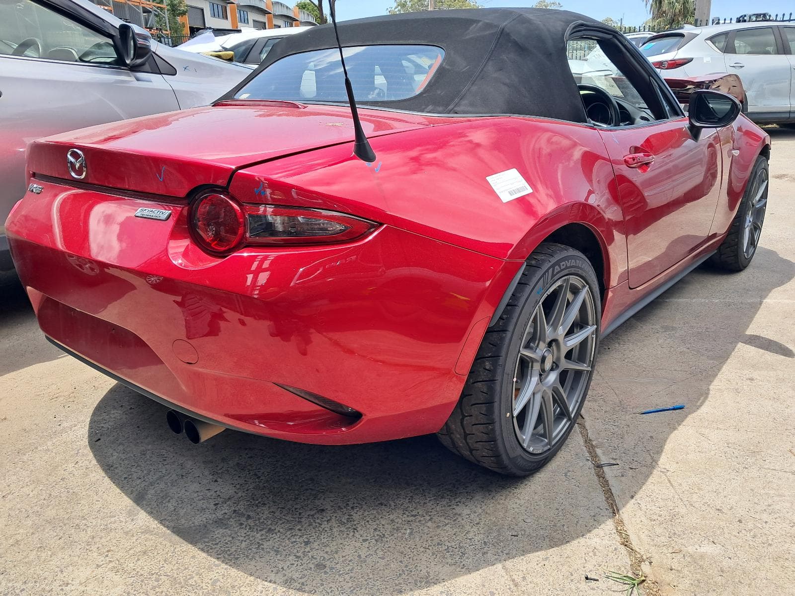 Used auto part listing image: 2016 MAZDA MX5 HEATER FAN MOTOR ND, 08/15