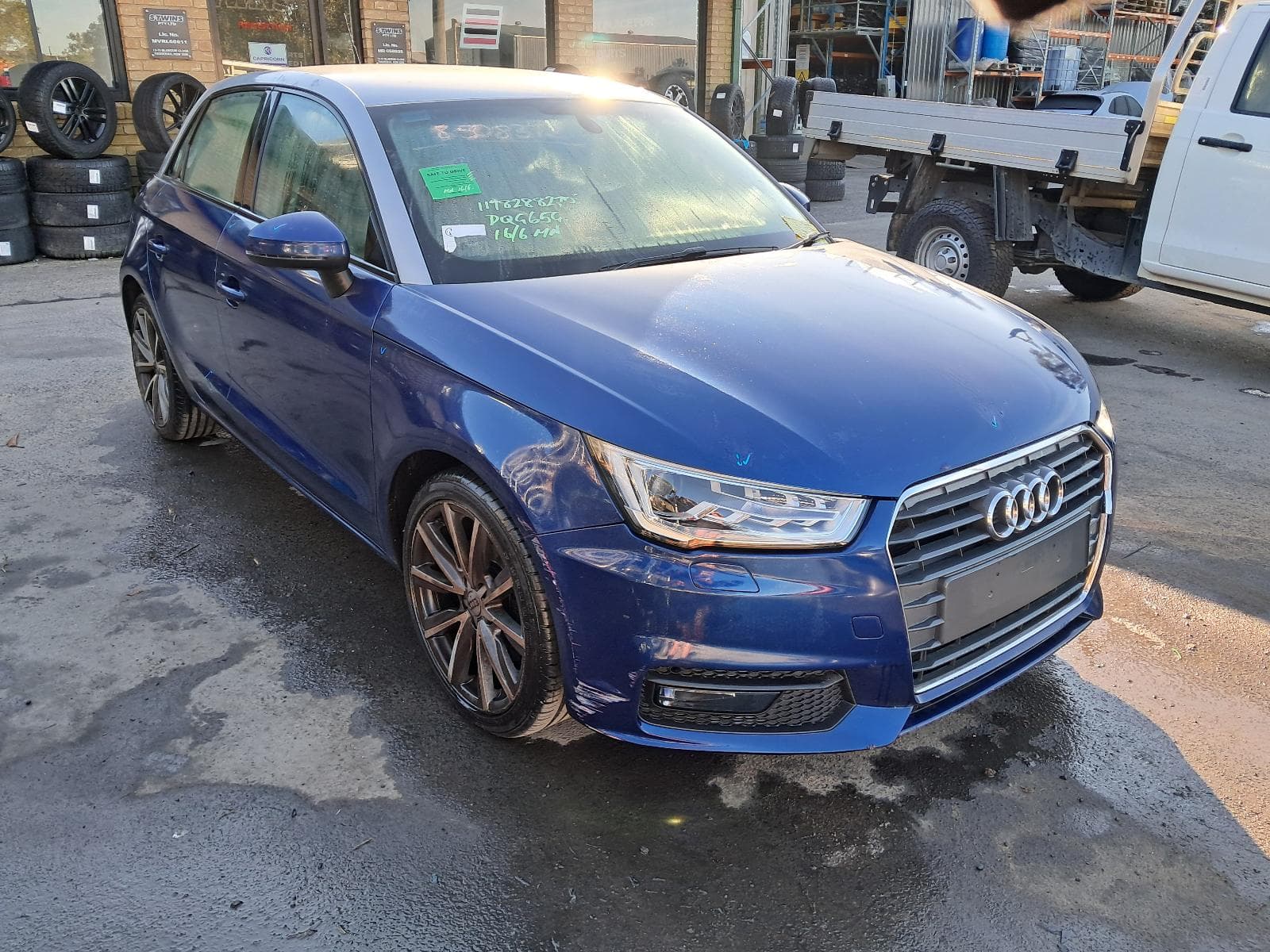 Featured wrecking vehicle: 2016 AUDI A1 (stock 11137)