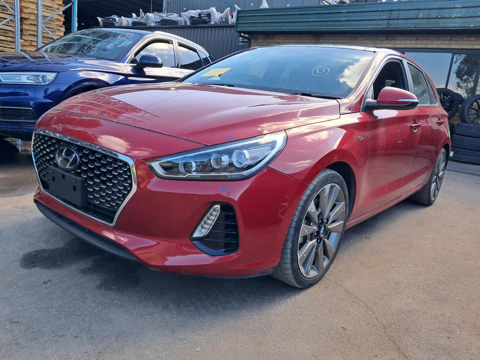Featured wrecking vehicle: 2017 HYUNDAI I30 (stock 11469)