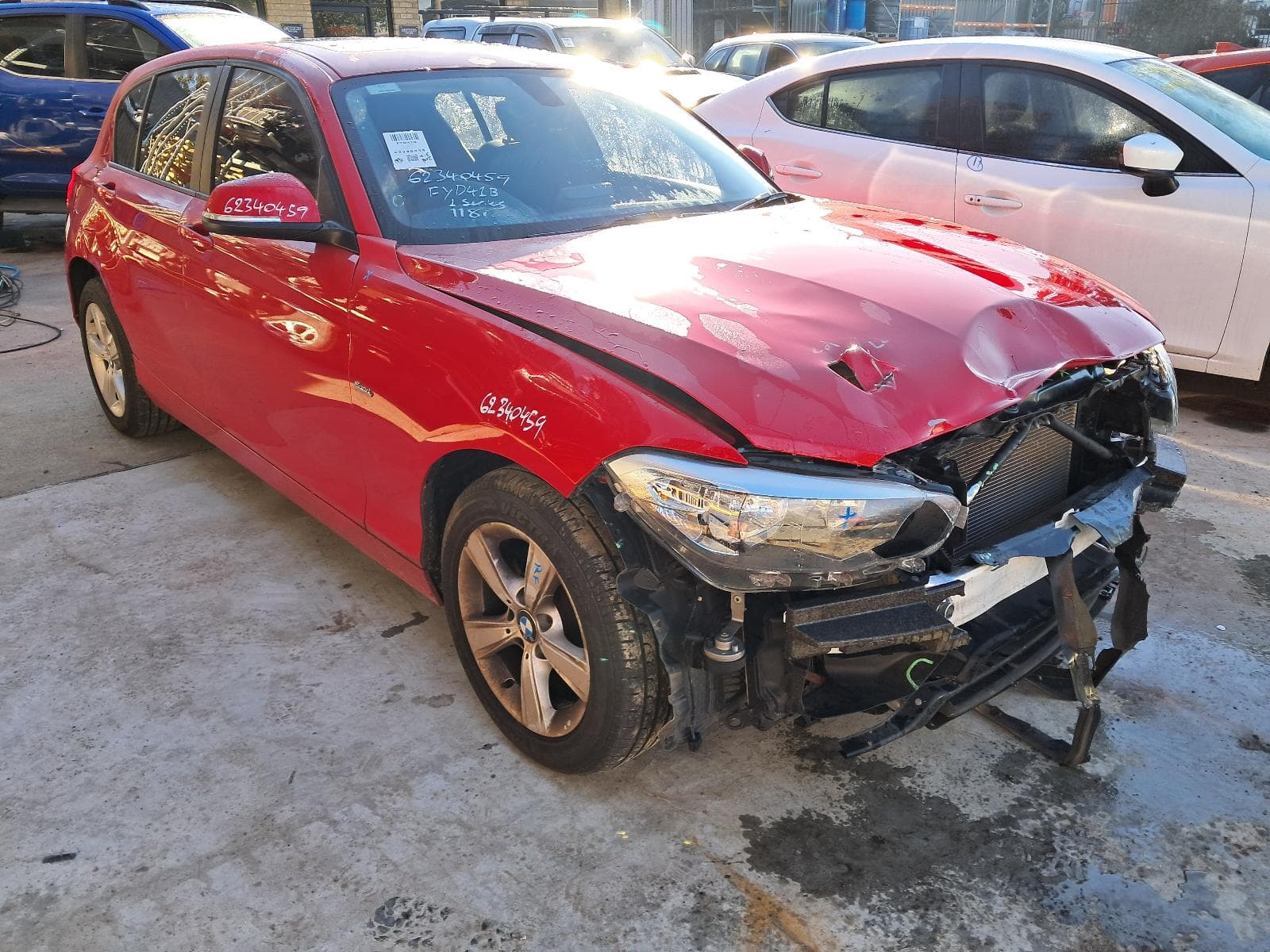 Featured wrecking vehicle: 2016 BMW 1 SERIES (stock 11171)