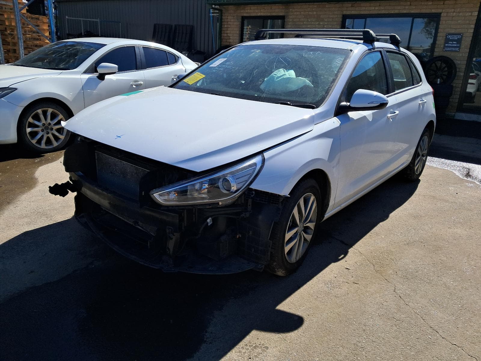 Featured wrecking vehicle: 2018 HYUNDAI I30 (stock 11371)