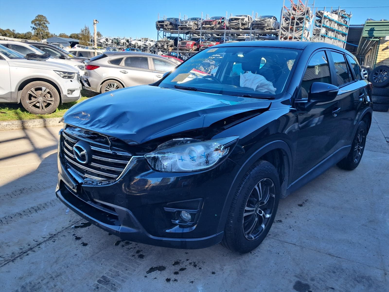 Featured wrecking vehicle: 2016 MAZDA CX5 (stock 11313)