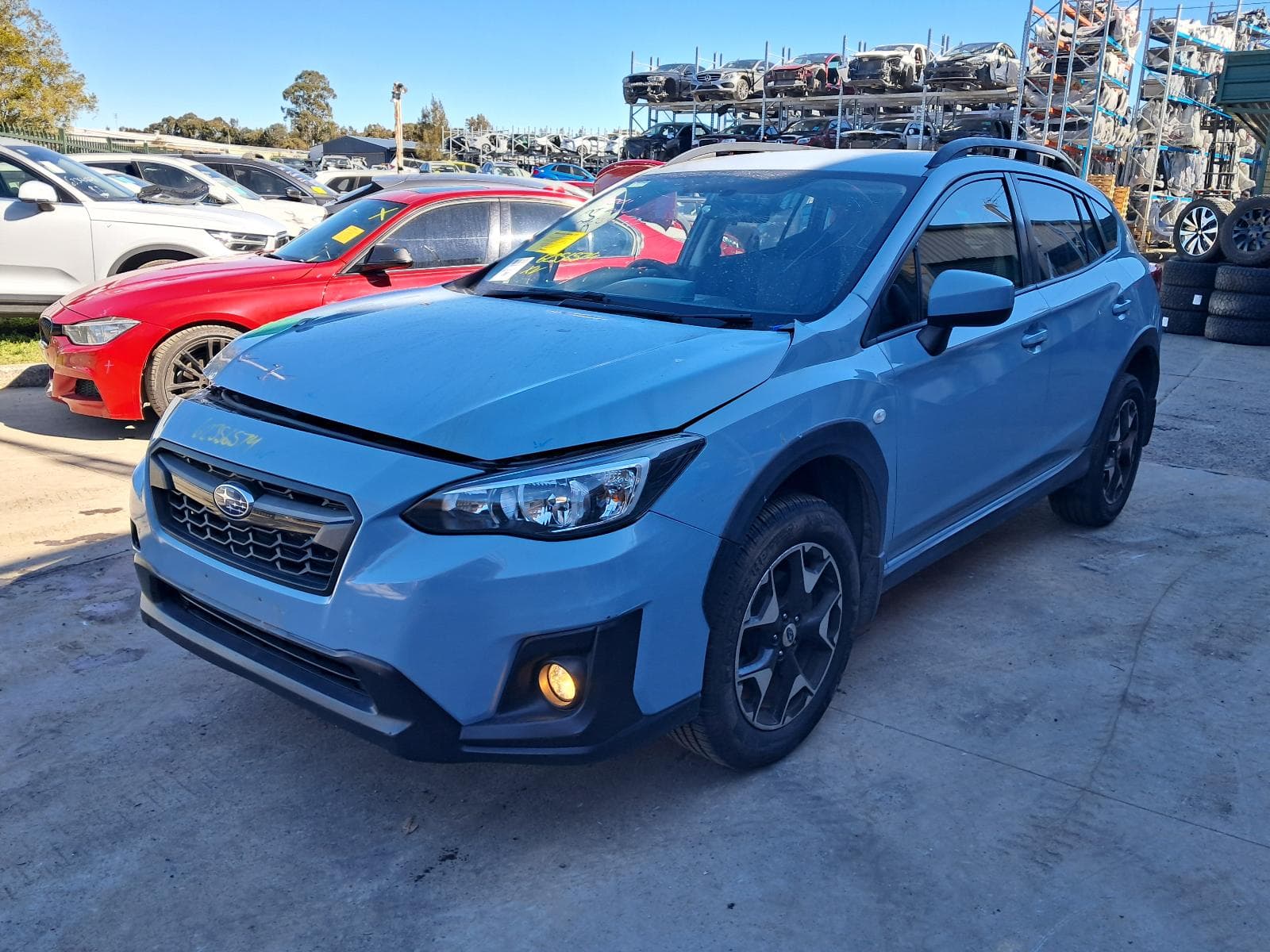 Featured wrecking vehicle: 2018 SUBARU XV (stock 11321)