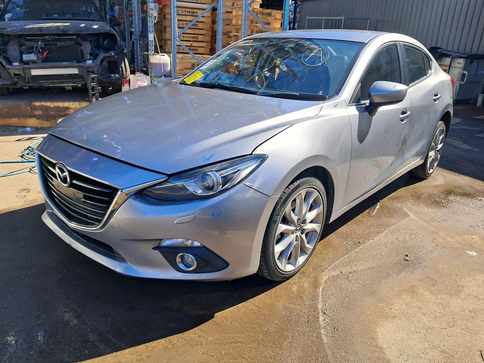Featured wrecking vehicle: 2013 MAZDA 3 (stock 11322)
