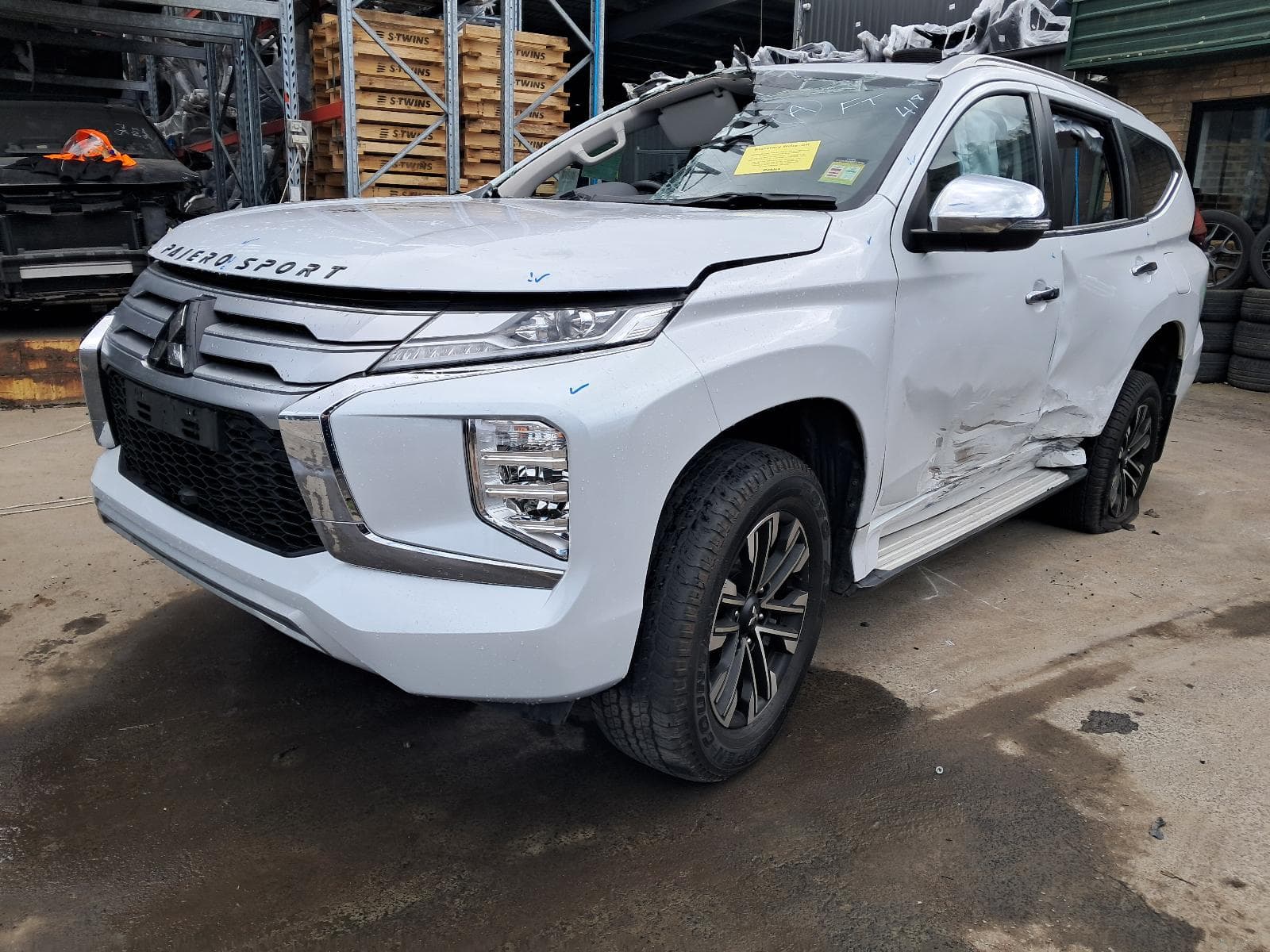 Featured wrecking vehicle: 2021 MITSUBISHI PAJERO (stock SPN1142)