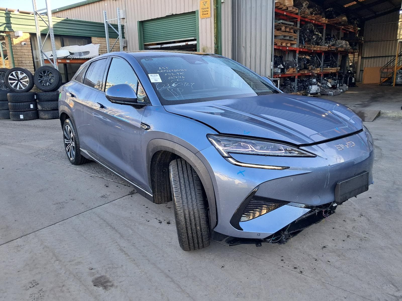 Featured wrecking vehicle: 2025 BYD SEALION 7 (stock SPN1090)