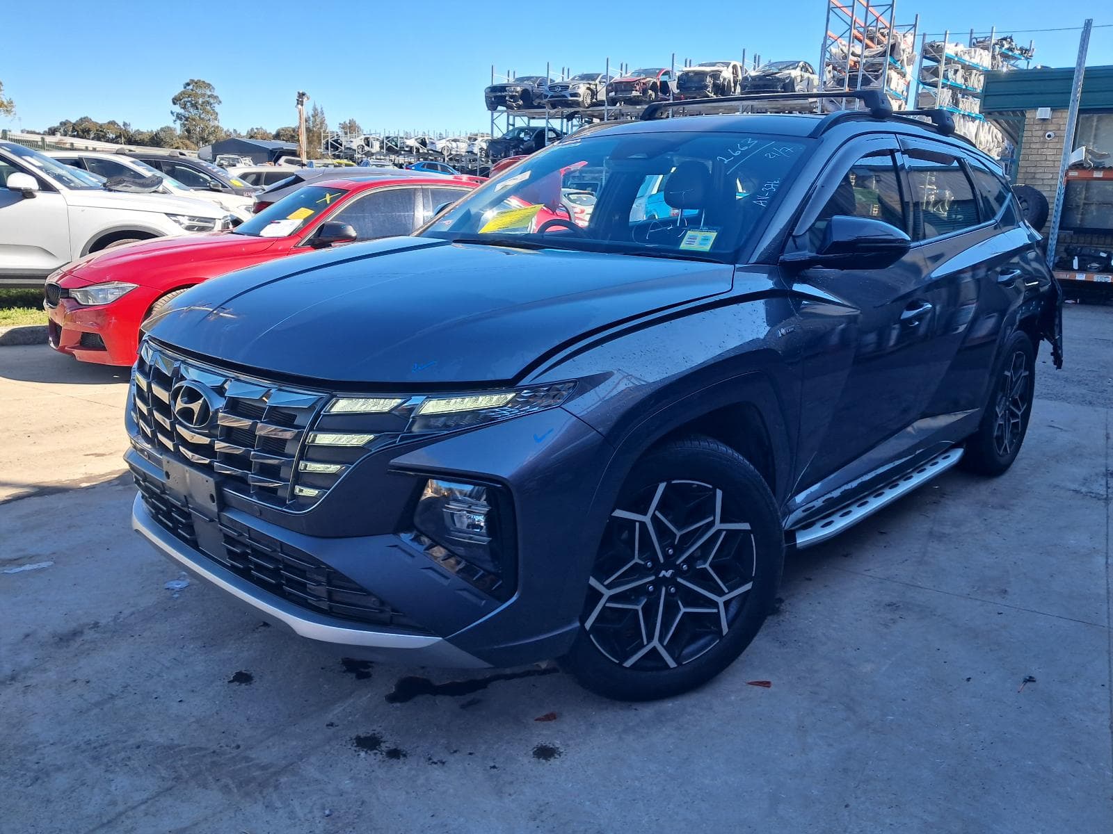 Featured wrecking vehicle: 2022 HYUNDAI TUCSON (stock SPN1088)