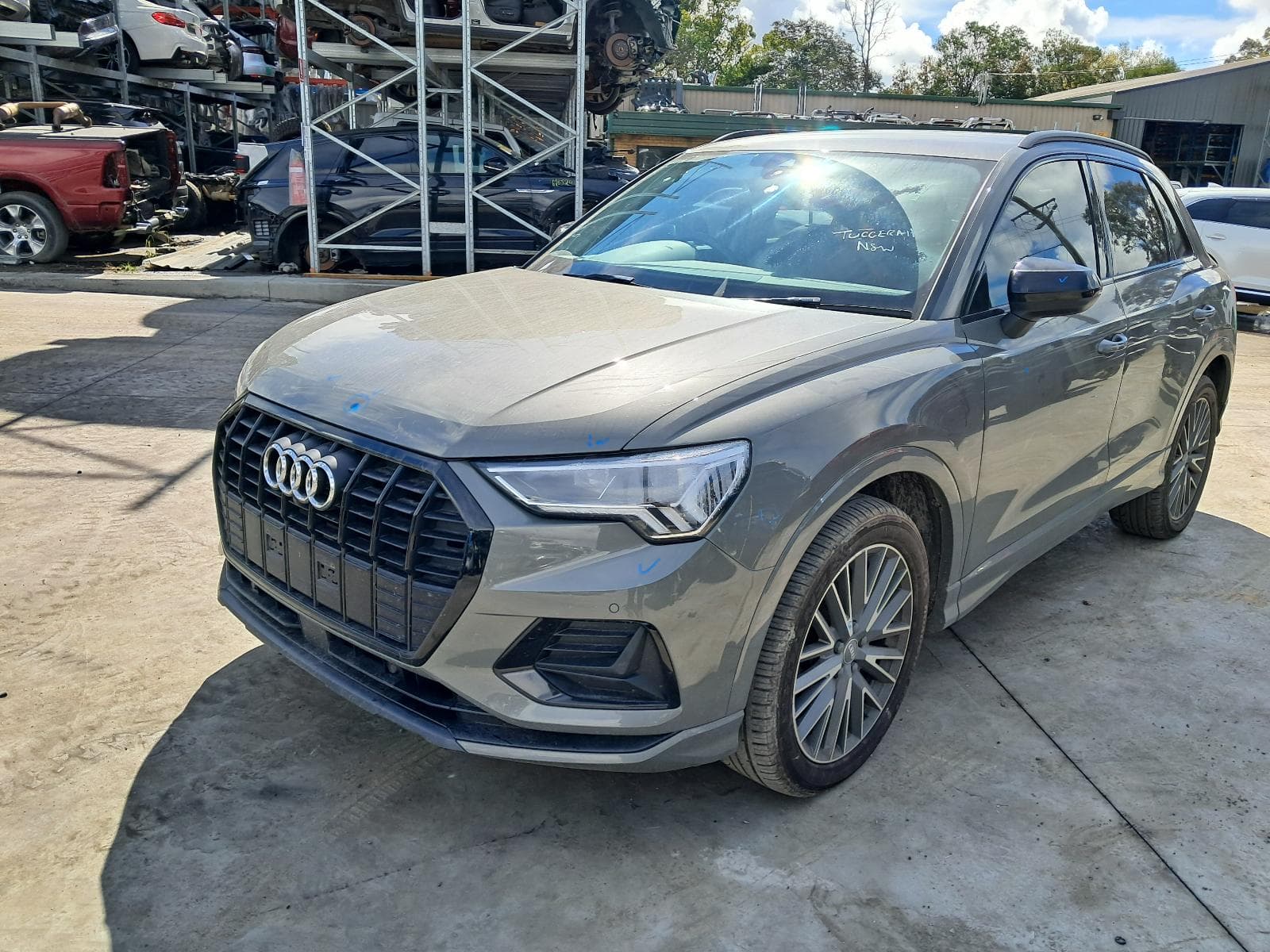 Featured wrecking vehicle: 2019 AUDI Q3 (stock SPN1008)