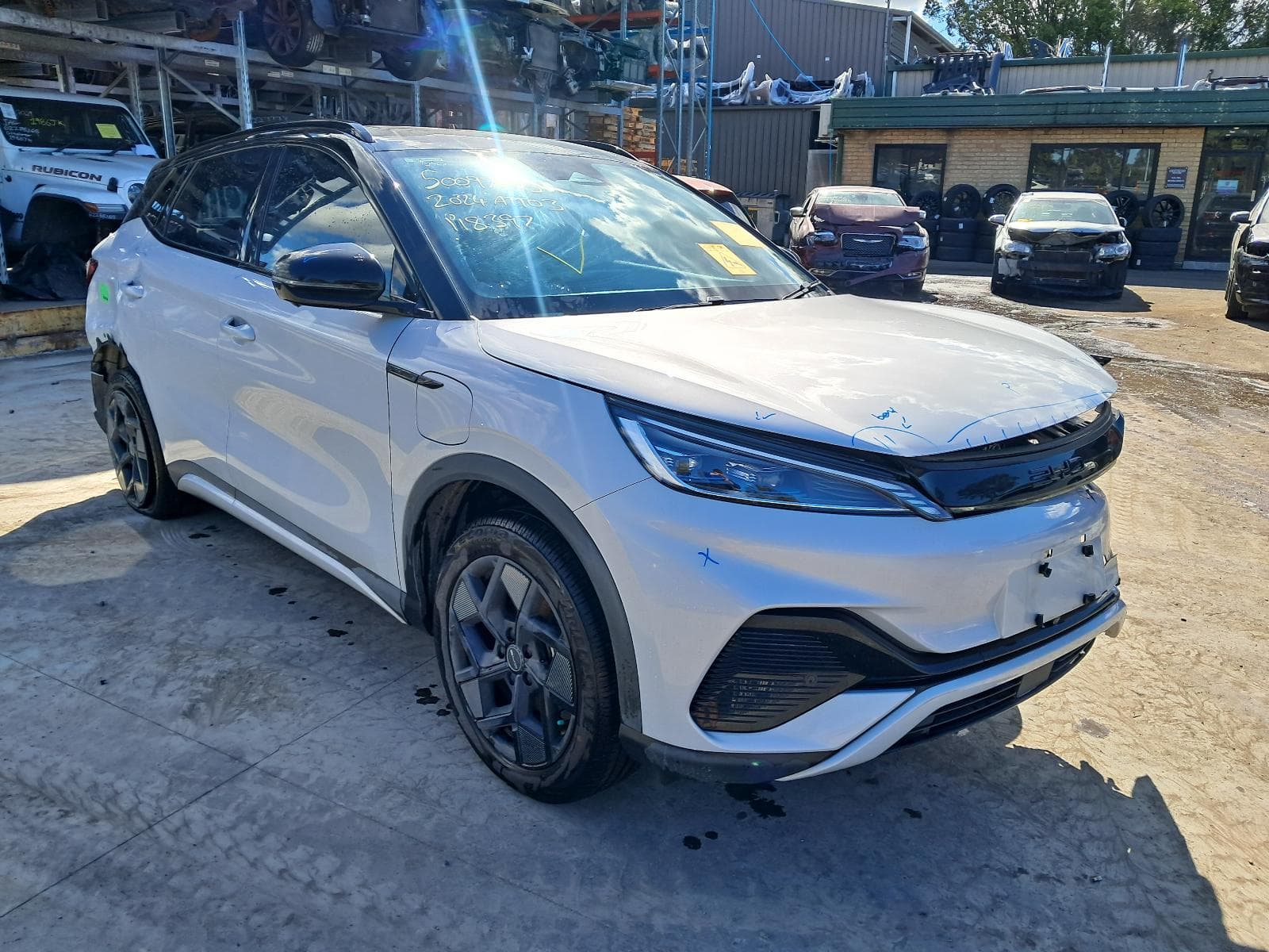 Featured wrecking vehicle: 2022 BYD ATTO 3 (stock 11362)