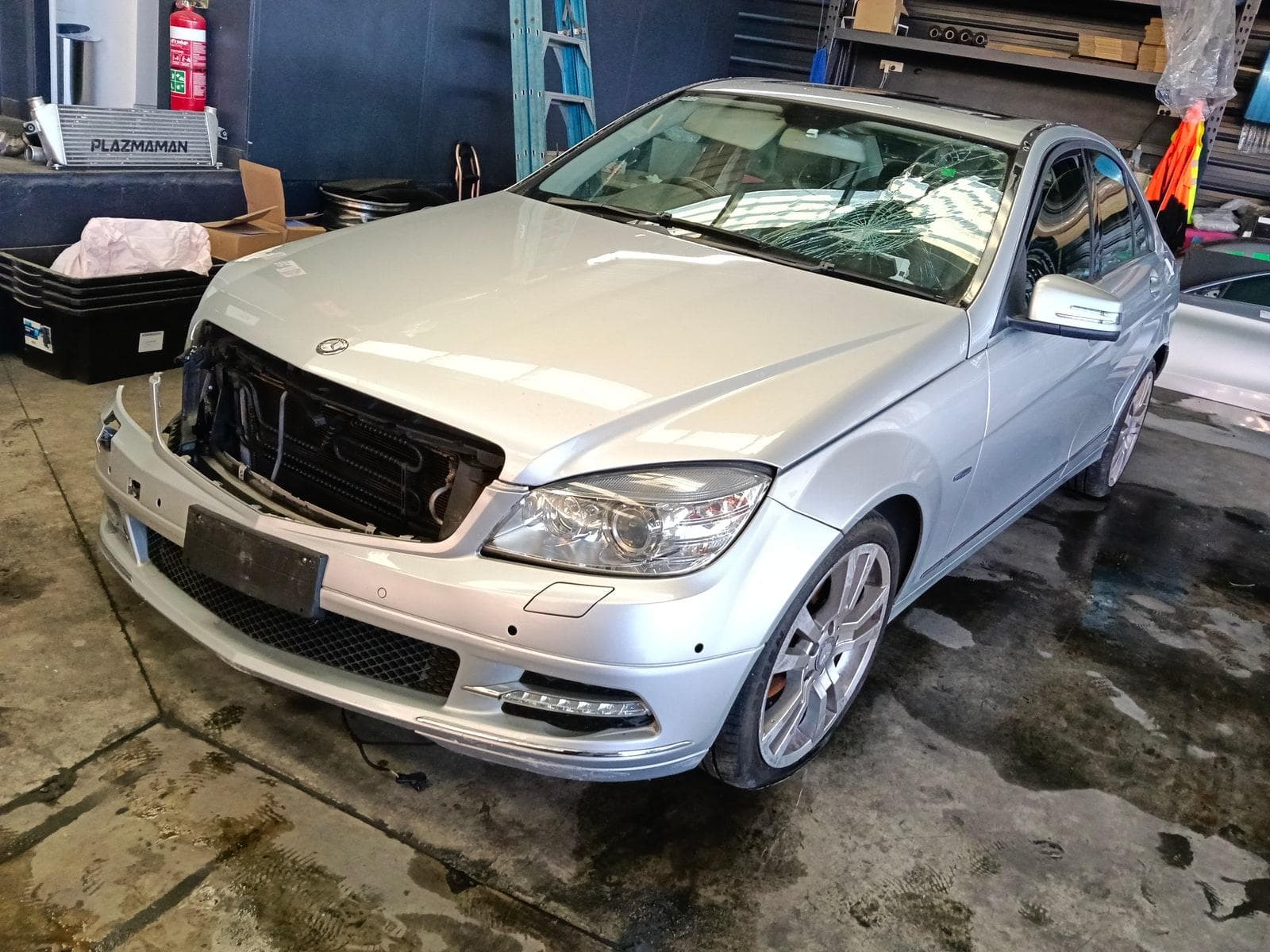 Featured wrecking vehicle: 2010 MERCEDES C CLASS (stock 11599)