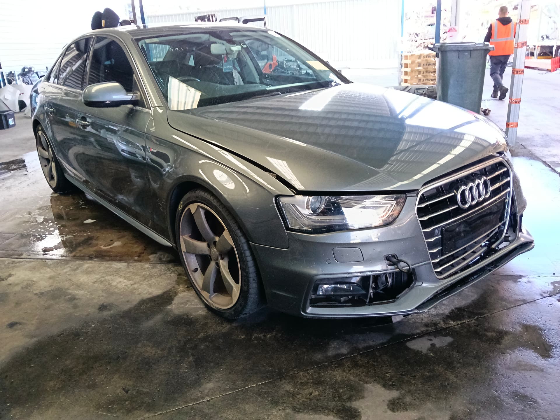 Featured wrecking vehicle: 2015 AUDI A4 (stock 10605)