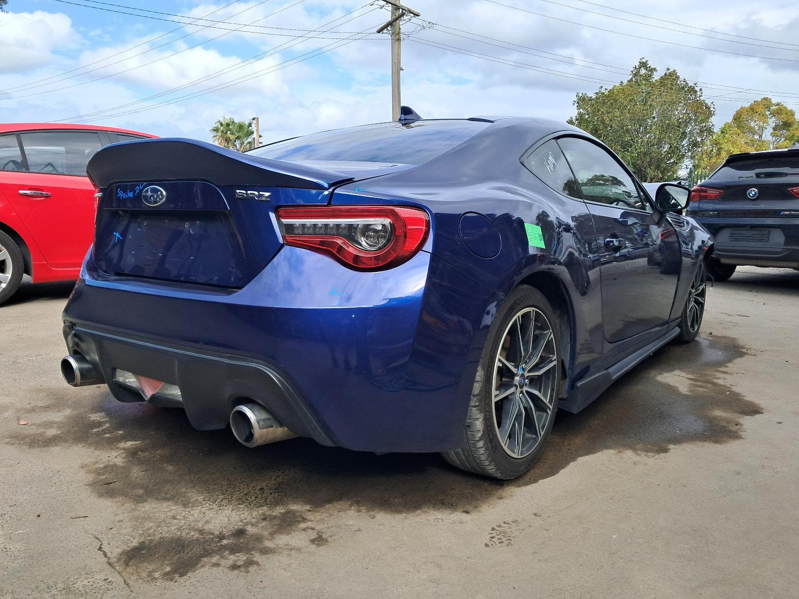 Featured wrecking vehicle: 2017 SUBARU BRZ (stock 11547)