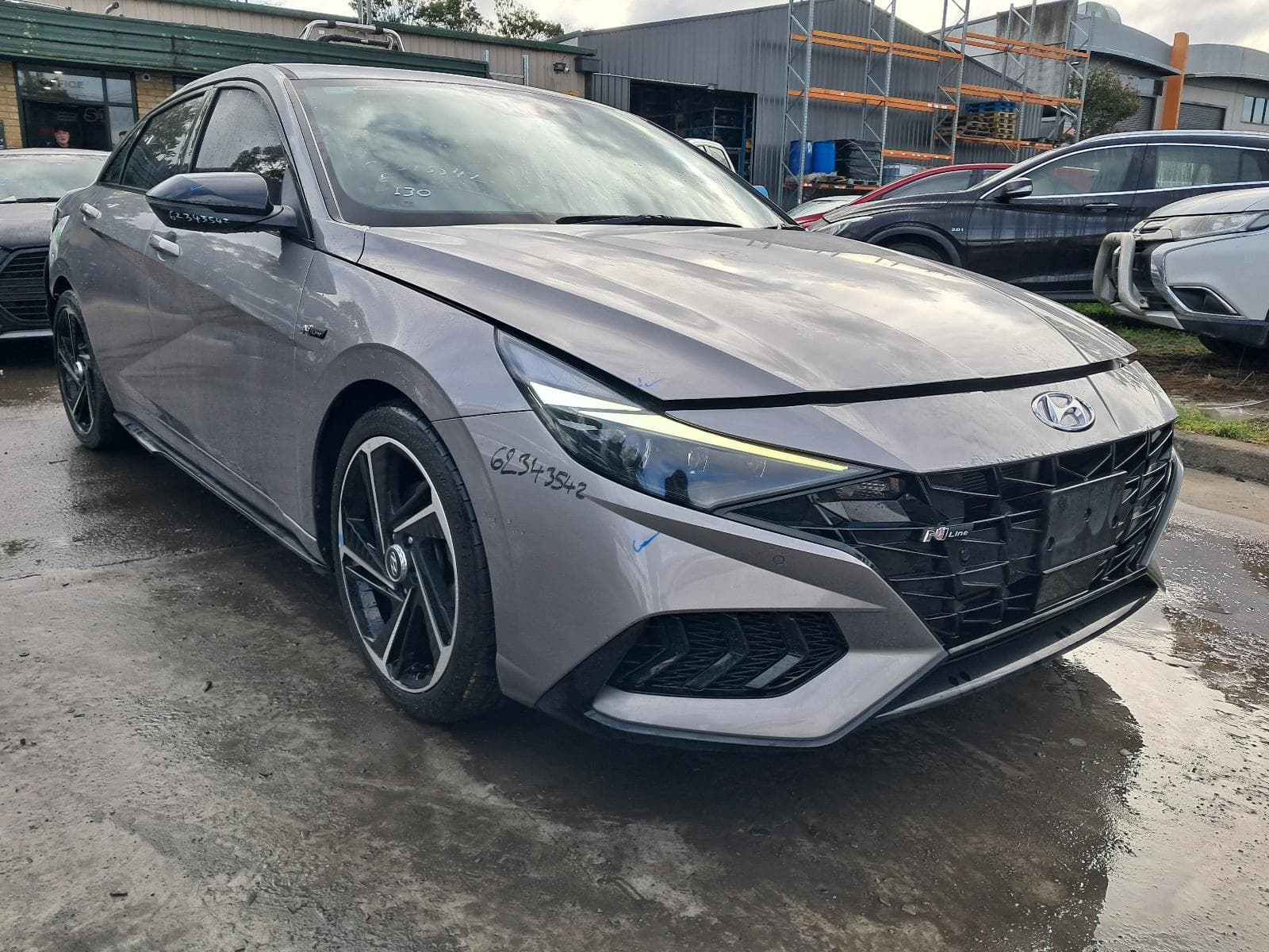 Featured wrecking vehicle: 2022 HYUNDAI I30 (stock SPN1119)
