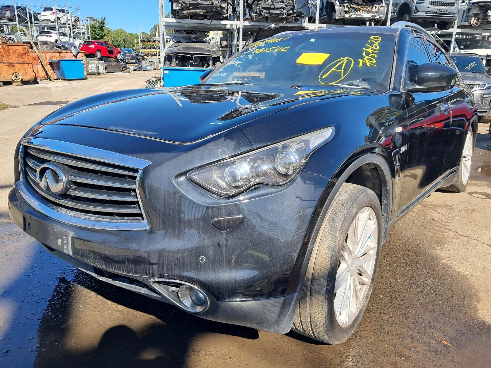 Used auto part listing image: 2013 INFINITI QX70 ENGINE ECU, 3.0, DIESEL, V9X, SEC SET (ECU/IMM/READER/KEY), S51, 10/13-12/19
