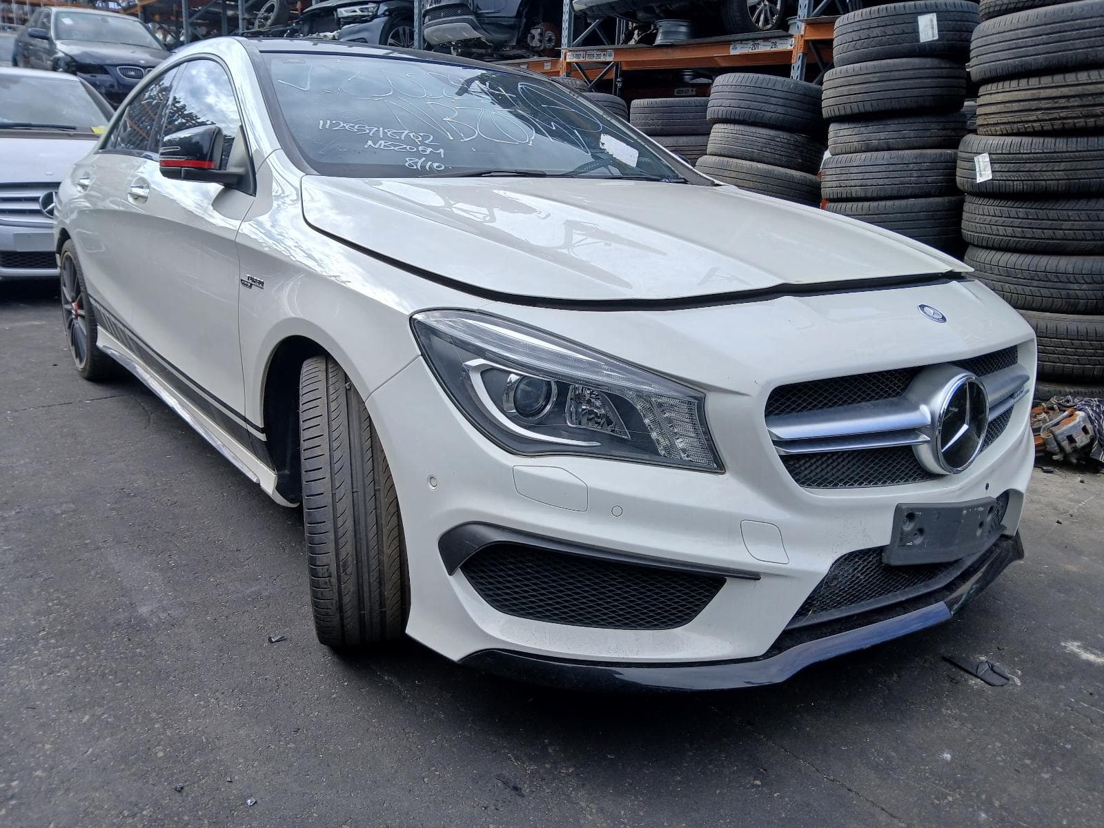 Used auto part listing image: 2015 MERCEDES CLA CLASS RIGHT REAR DOOR SLIDING C117/X117, COUPE/WAGON, 09/13-01/19