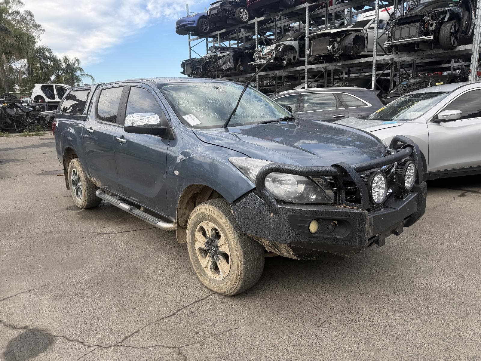 Used auto part listing image: 2018 MAZDA BT50 LEFT FRONT LOWER CONTROL ARM UP-UR, 2WD, HI RIDE/4WD, 10/11-06/20