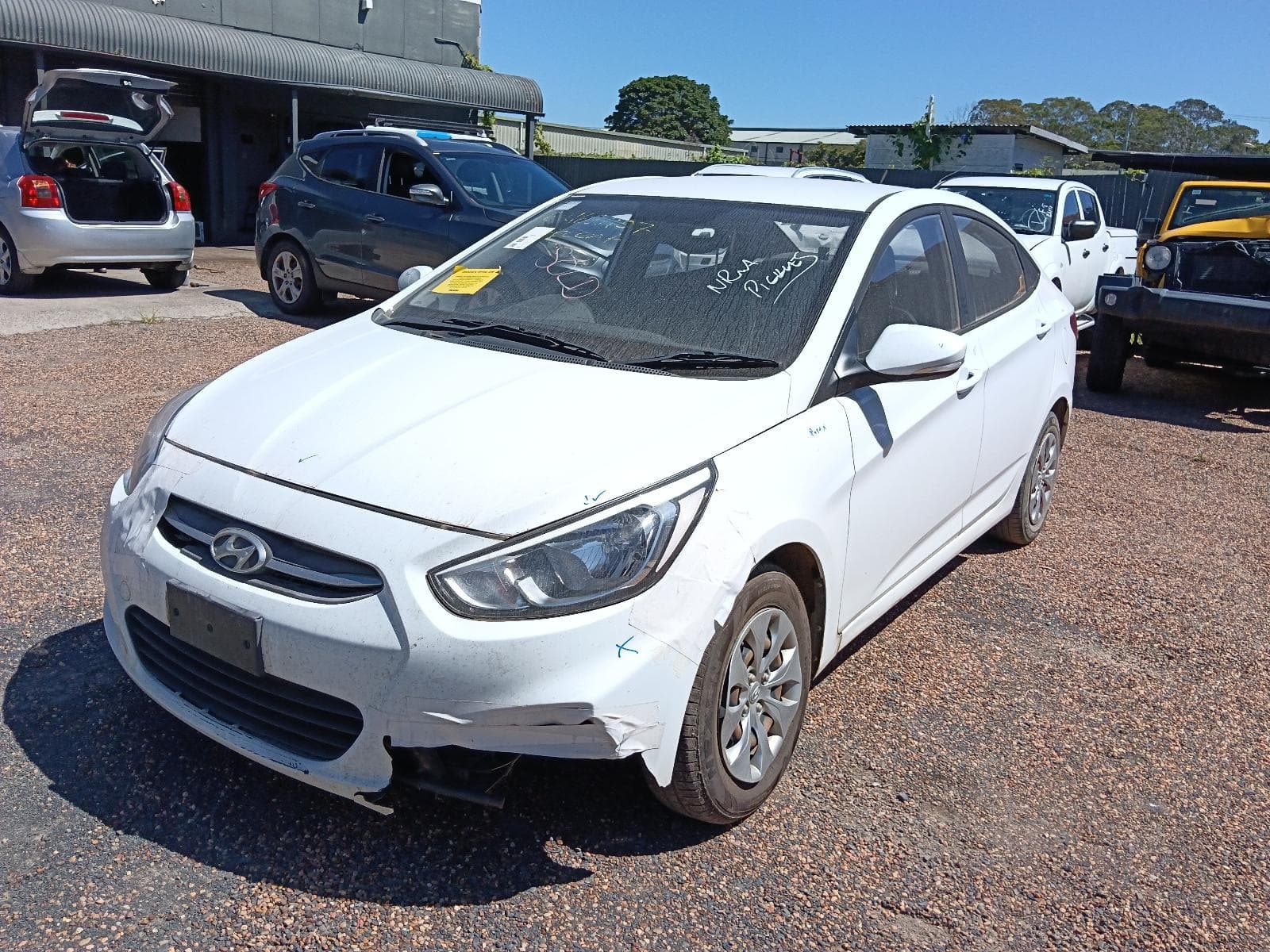 Used auto part listing image: 2016 HYUNDAI ACCENT ENGINE ECU, 1.4, G4LC, MANUAL T/M, SEC SET (ECU/IMM/READER/KEY), RB, 06/15-12/19