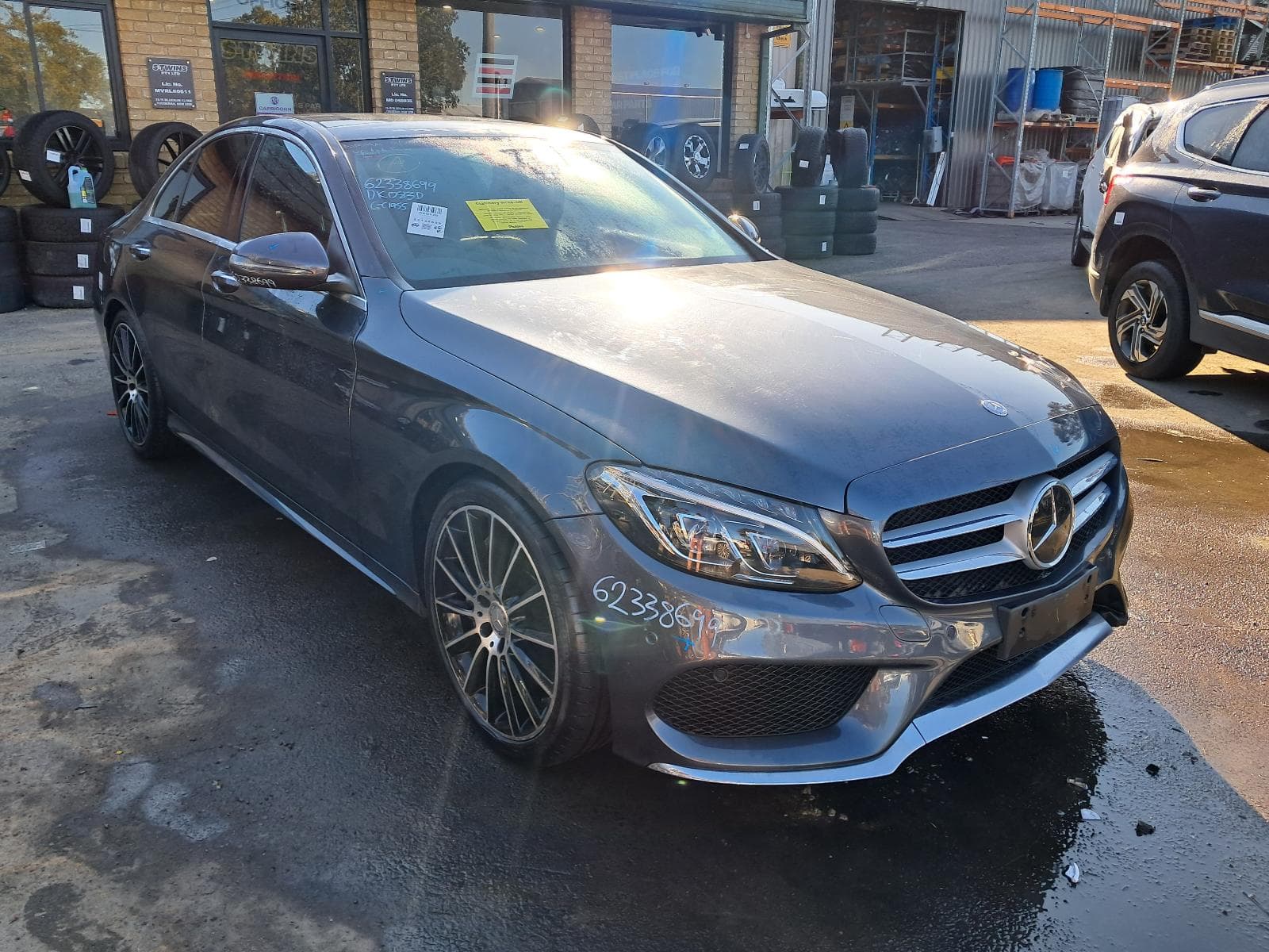 Used auto part listing image: 2015 MERCEDES C CLASS OVERFLOW BOTTLE RADIATOR TYPE, W205/S205/C205, NON AMG TYPE, 06/14-07/23