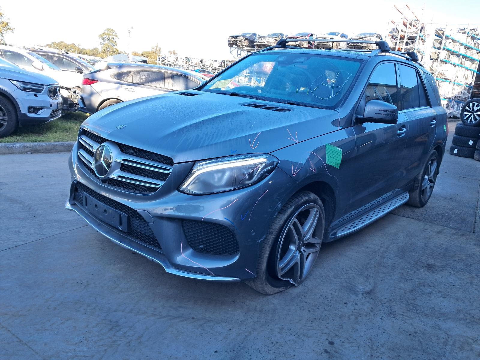 Used auto part listing image: 2018 MERCEDES GLE CLASS INSTRUMENTCLUSTER W166, P/N A1669000919, 06/15-04/19